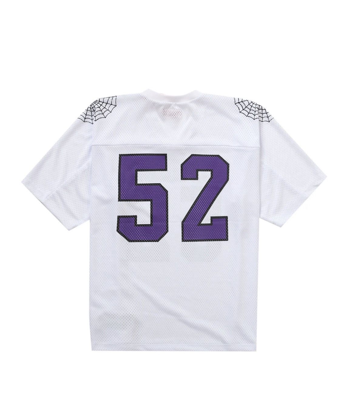 Supreme × Vintage Supreme SpiderWeb Football Jersey White Purple Size US M / EU 48-50 / 2 - 2 Thumbnail