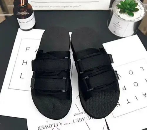 Japanese Brand Unbranded Double Strap Sandal Slides Size US 10 / EU 43 - 1 Thumbnail