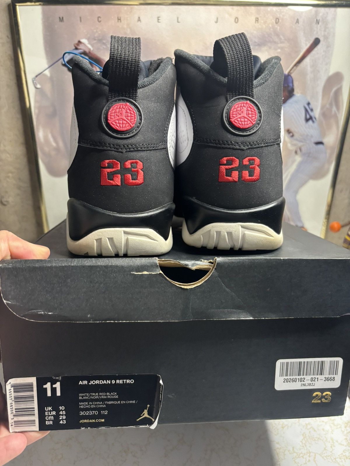 Jordan Brand Jordan Retro 9 ‘Space Jam ’ Size US 11 / EU 44 - 7 Thumbnail