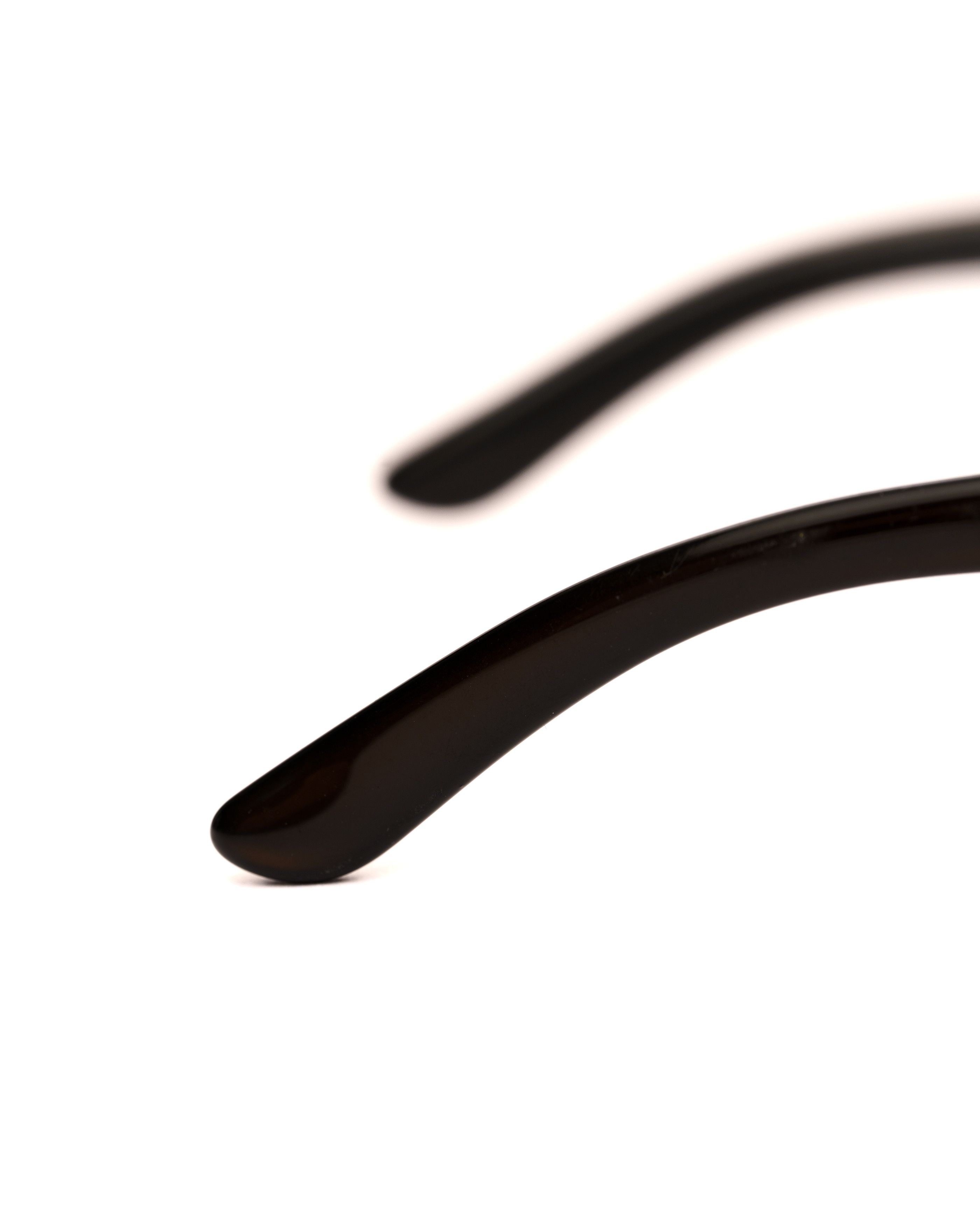 Gucci Gucci '00s Transparent Brown Rectangular Glasses Size ONE SIZE - 3 Thumbnail