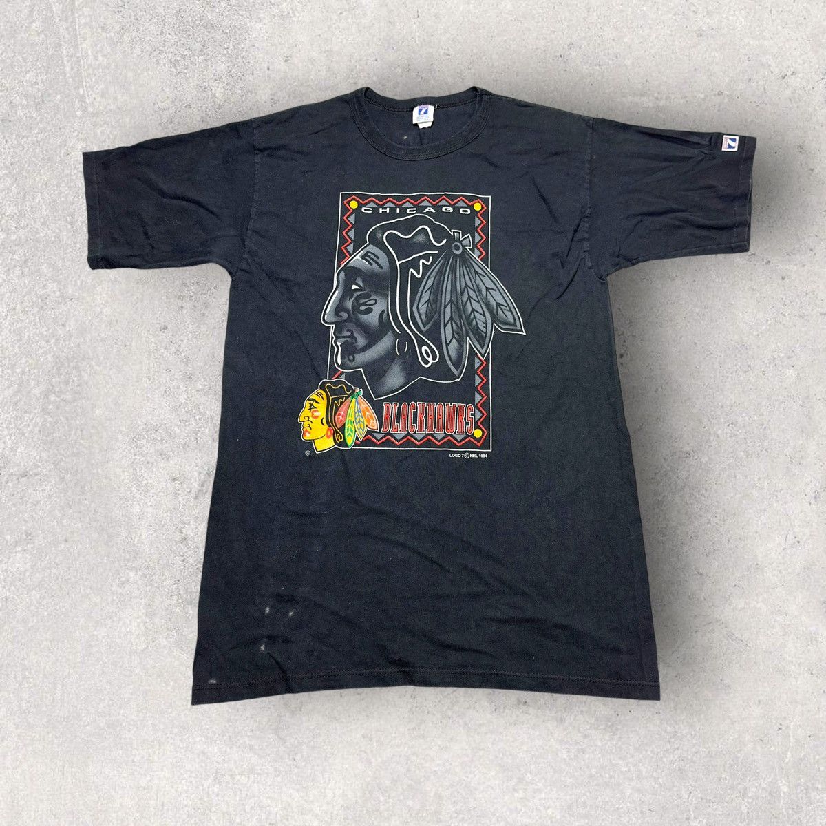 Logo 7 × NHL × Vintage Vintage Chicago Blackhawks tee Size US L / EU 52-54 / 3 - 1 Thumbnail