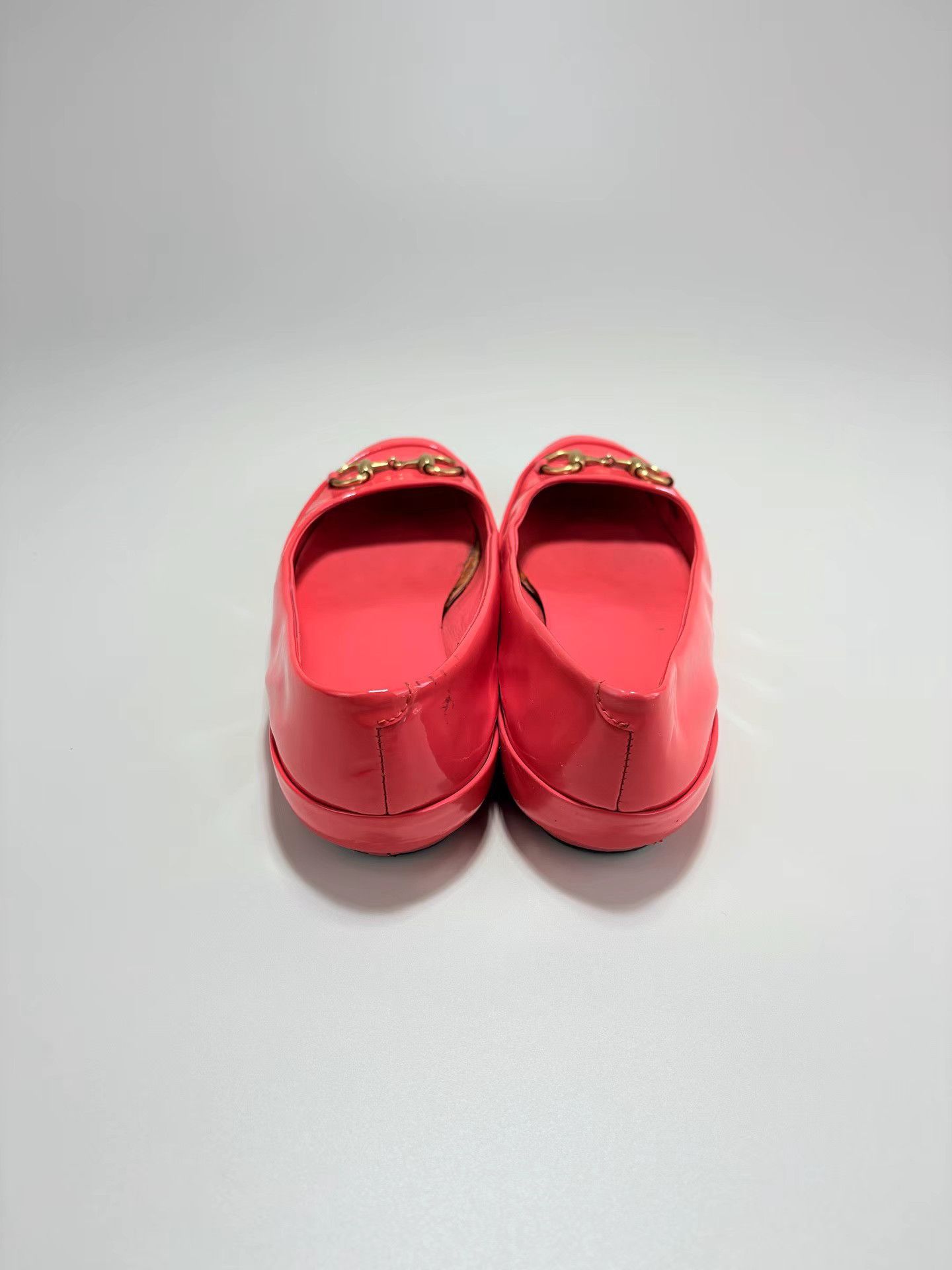 Gucci GUCCI Horsebit Patent Leather Flats K1 Size US 7.5 / IT 37.5 - 3 Thumbnail
