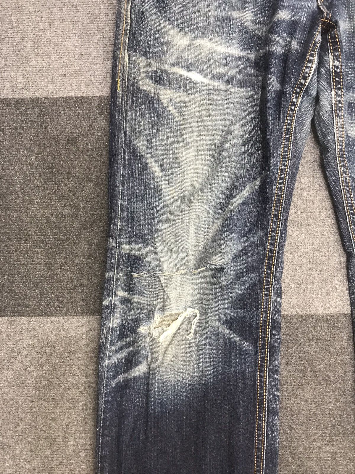 Edwin Edwin XV Distressed Jeans Size US 34 / EU 50 - 7 Thumbnail