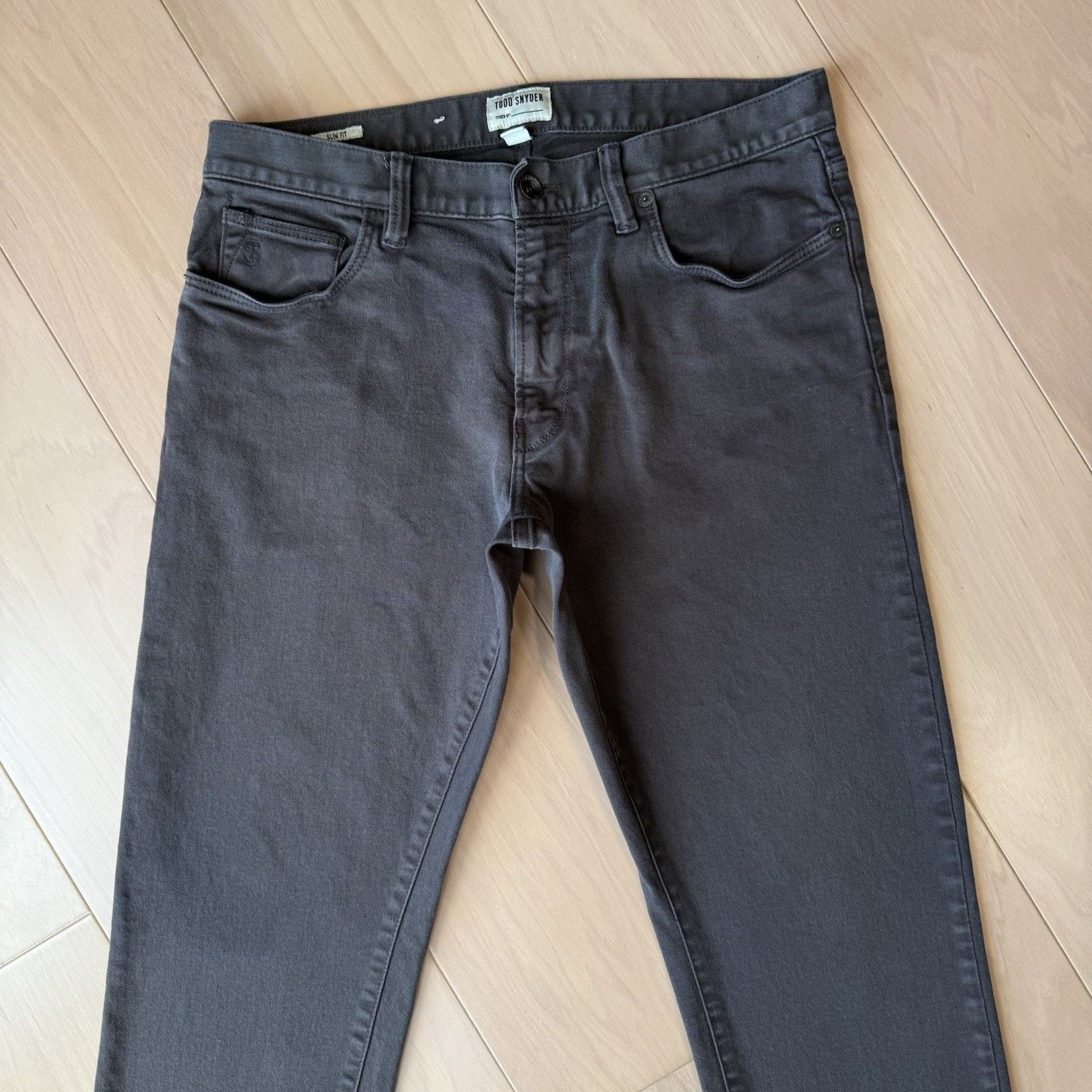 Todd Snyder Todd Snyder 5 Pocket Chino Pants Brown Slim Fit Minimalist Size US 32 / EU 48 - 3 Thumbnail