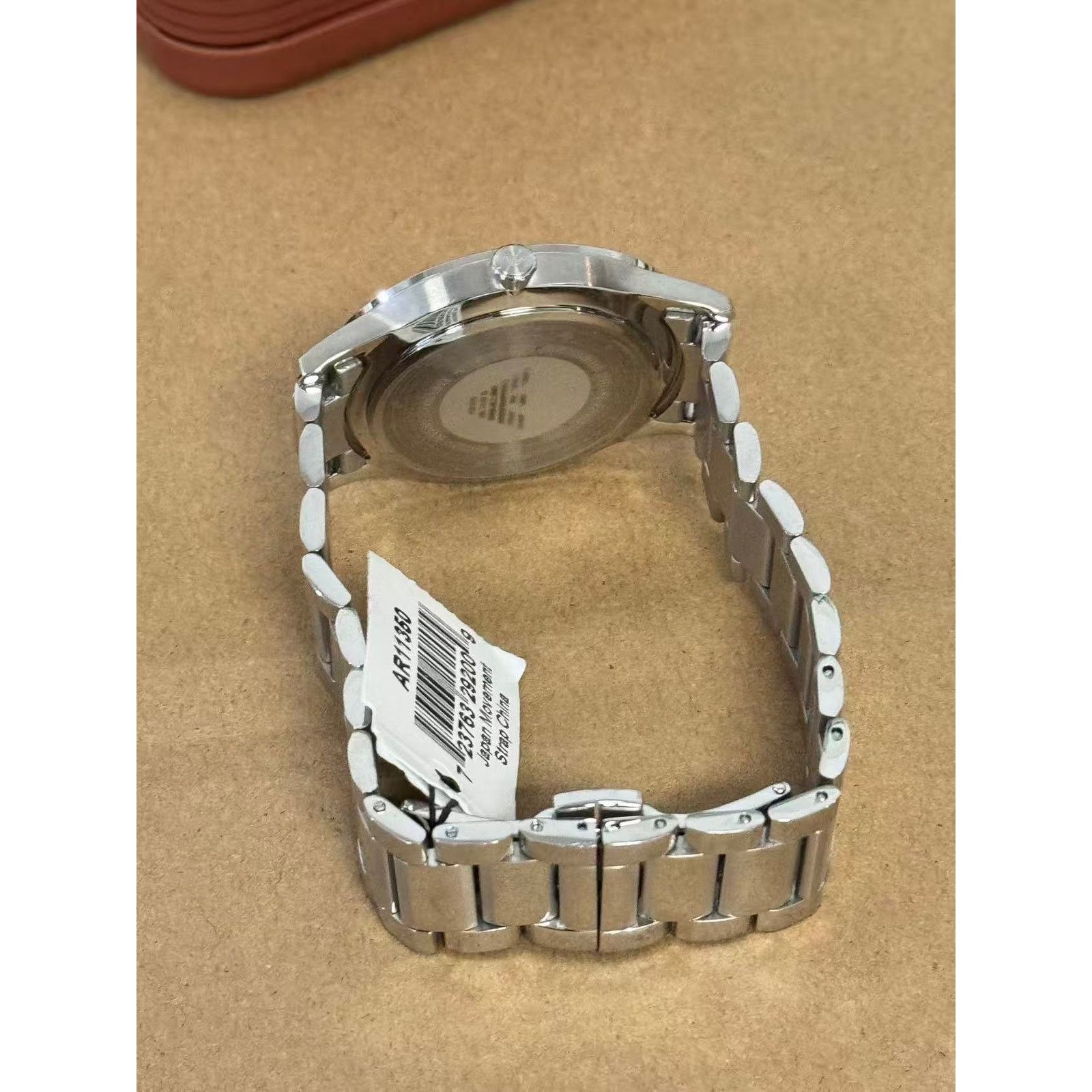 Emporio Armani Emporio Armani Three-Hand Date Stainless Steel Watch Size ONE SIZE - 5 Thumbnail