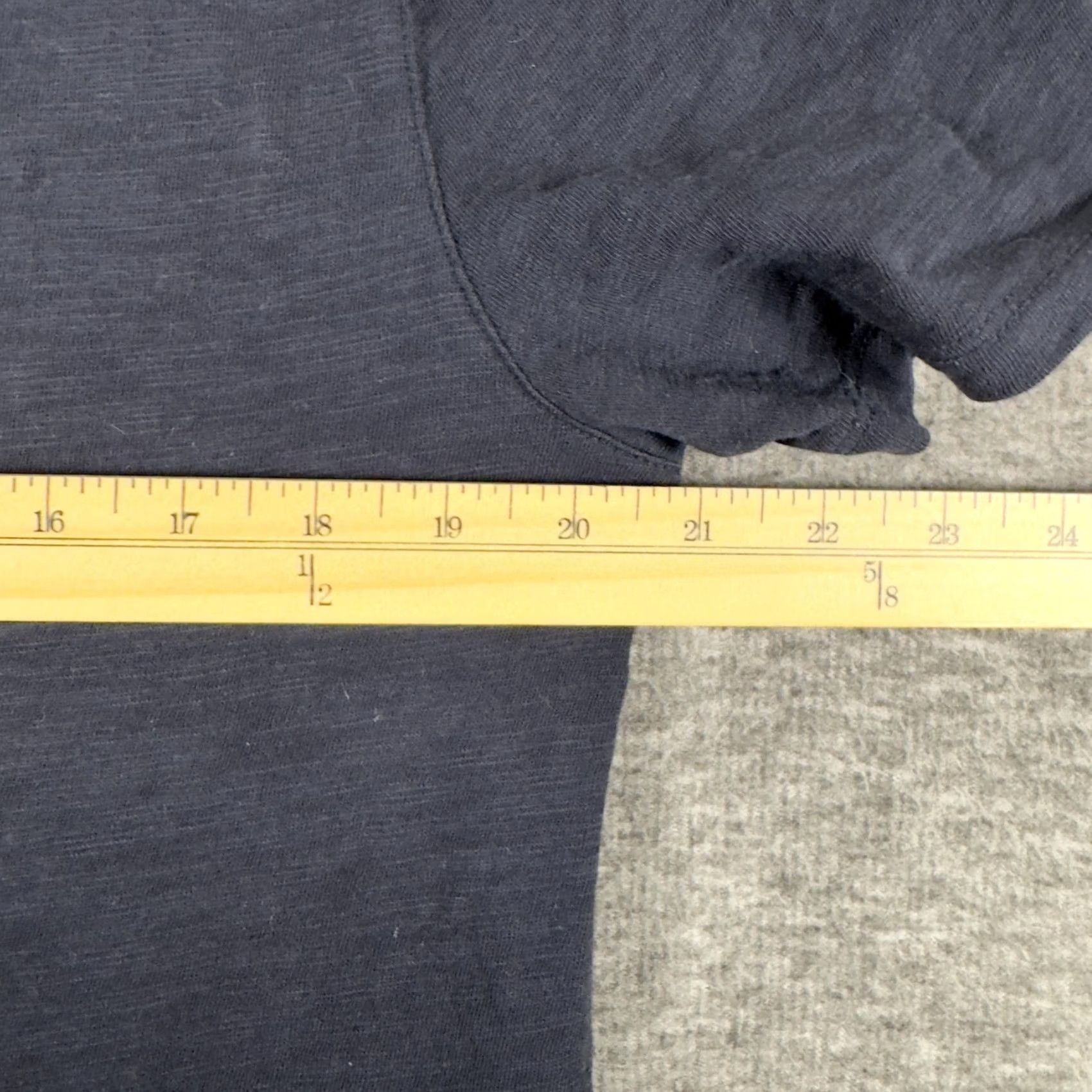 Vince Vince Polo Shirt Mens Medium Black Short Sleeve Slub Cotton Made in Peru Classic Size US M / EU 48-50 / 2 - 7 Thumbnail