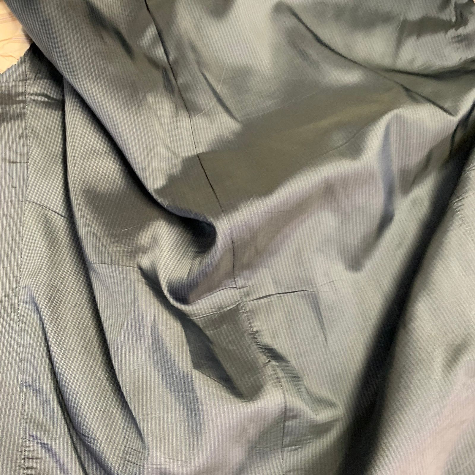 Ermenegildo Zegna Size 44 Grey Wool Single Breasted Notch Lapel Sport Coat Size 44R - 9 Thumbnail
