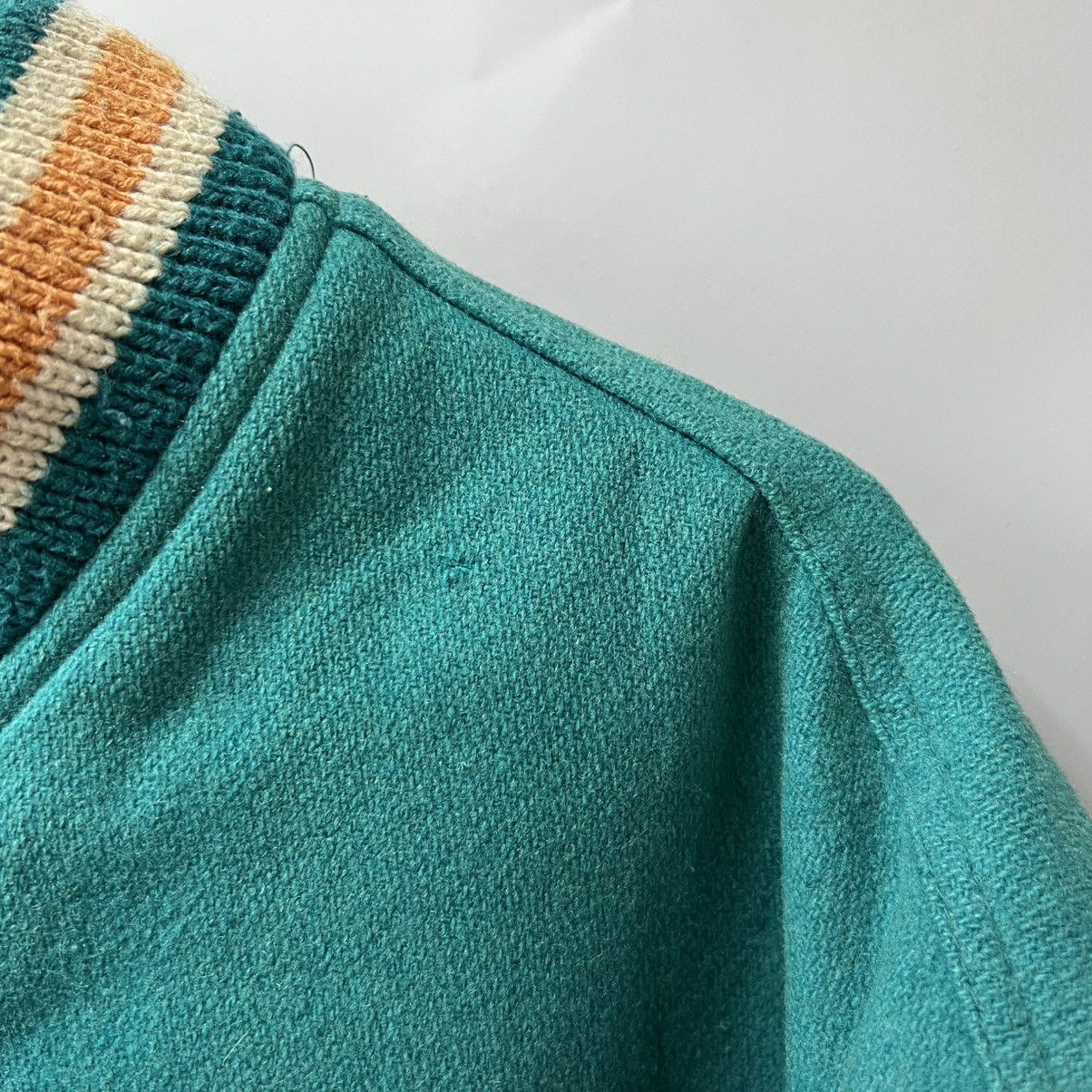 NFL × Vintage Vintage Miami Dolphins NFL Turquoise Blue Heavyweight Jacket Size US S / EU 44-46 / 1 - 10 Thumbnail