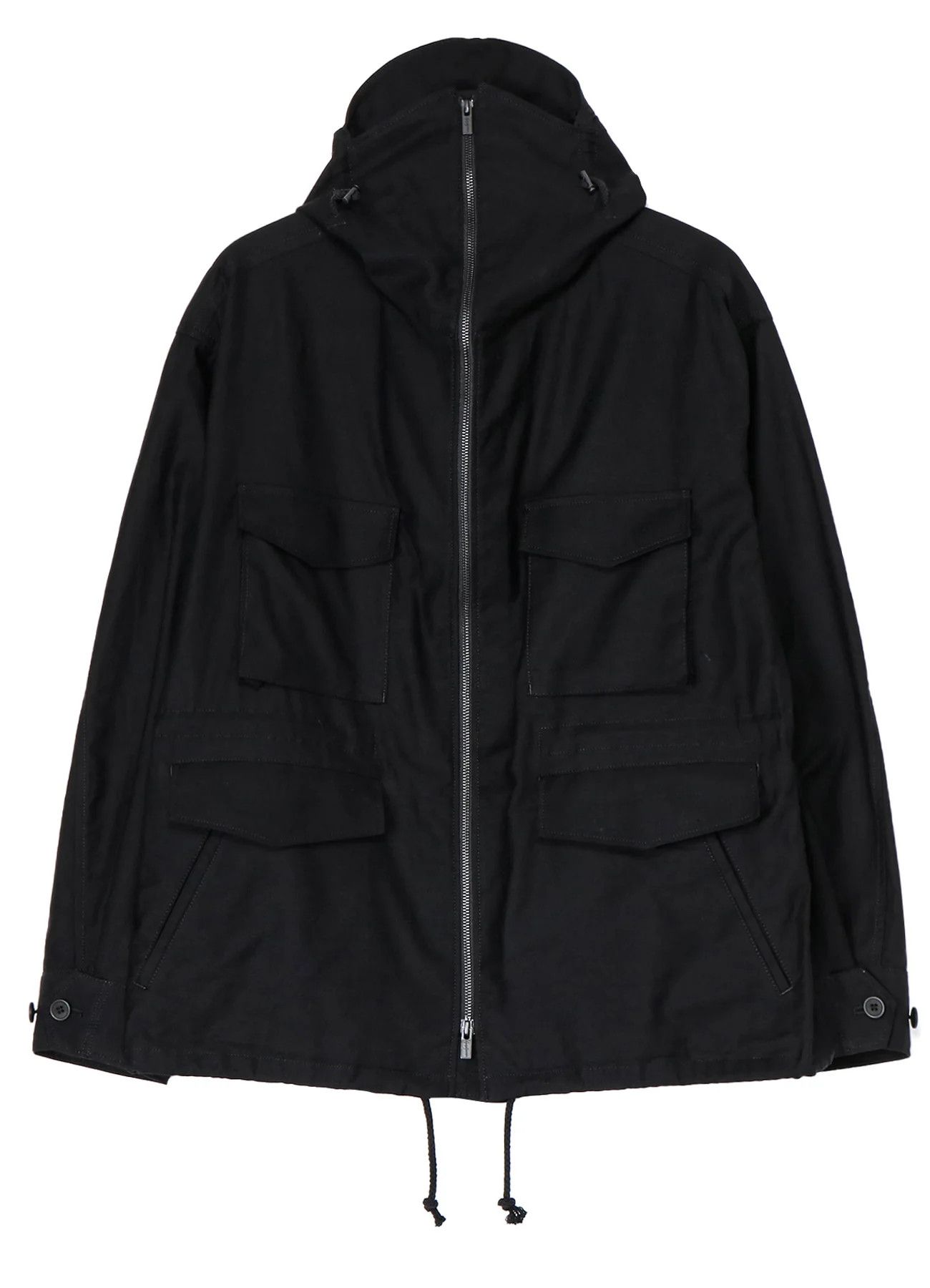 Yohji Yamamoto NWT Yohji Pour Homme AW24 WIDE TWILL BRIM HOOD BLOUSON sz 1 Size US S / EU 44-46 / 1 - 14 Thumbnail