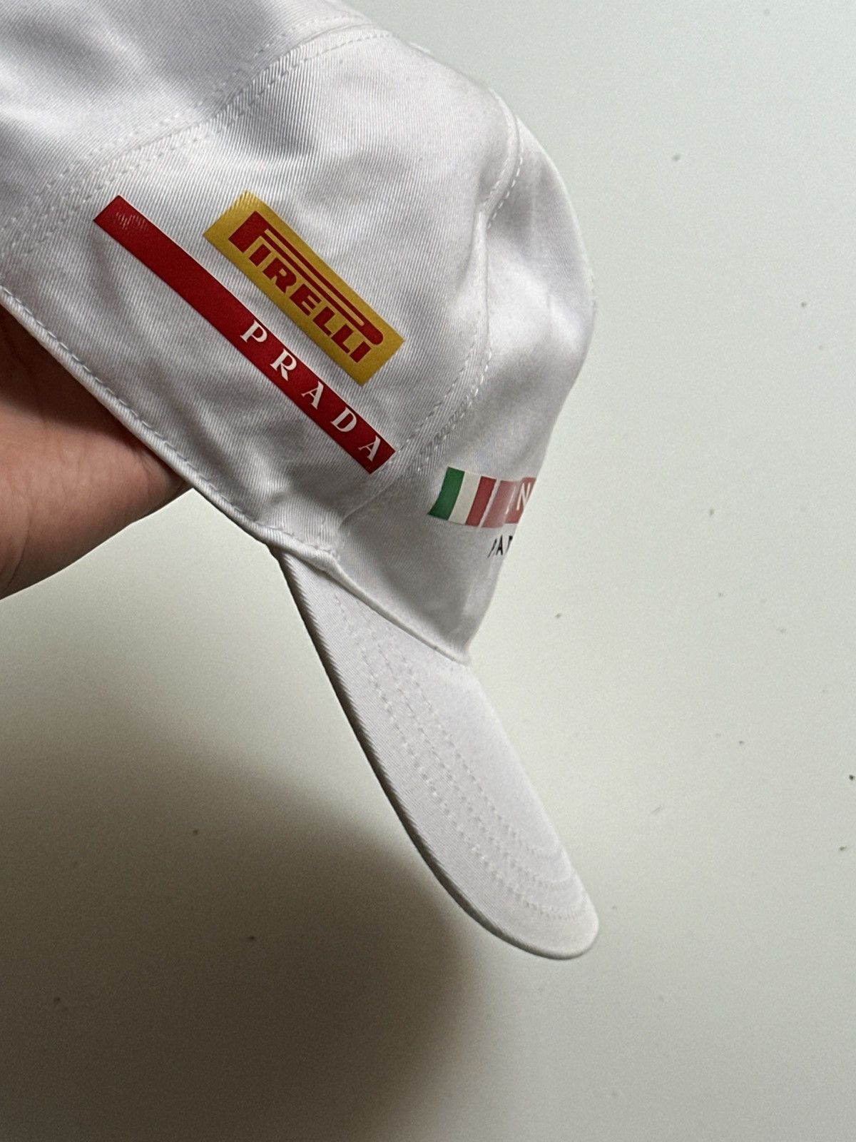Prada Prada Luna Rossa Vintage Rare 00s Luxury Red Tab Cap Size ONE SIZE - 10 Thumbnail