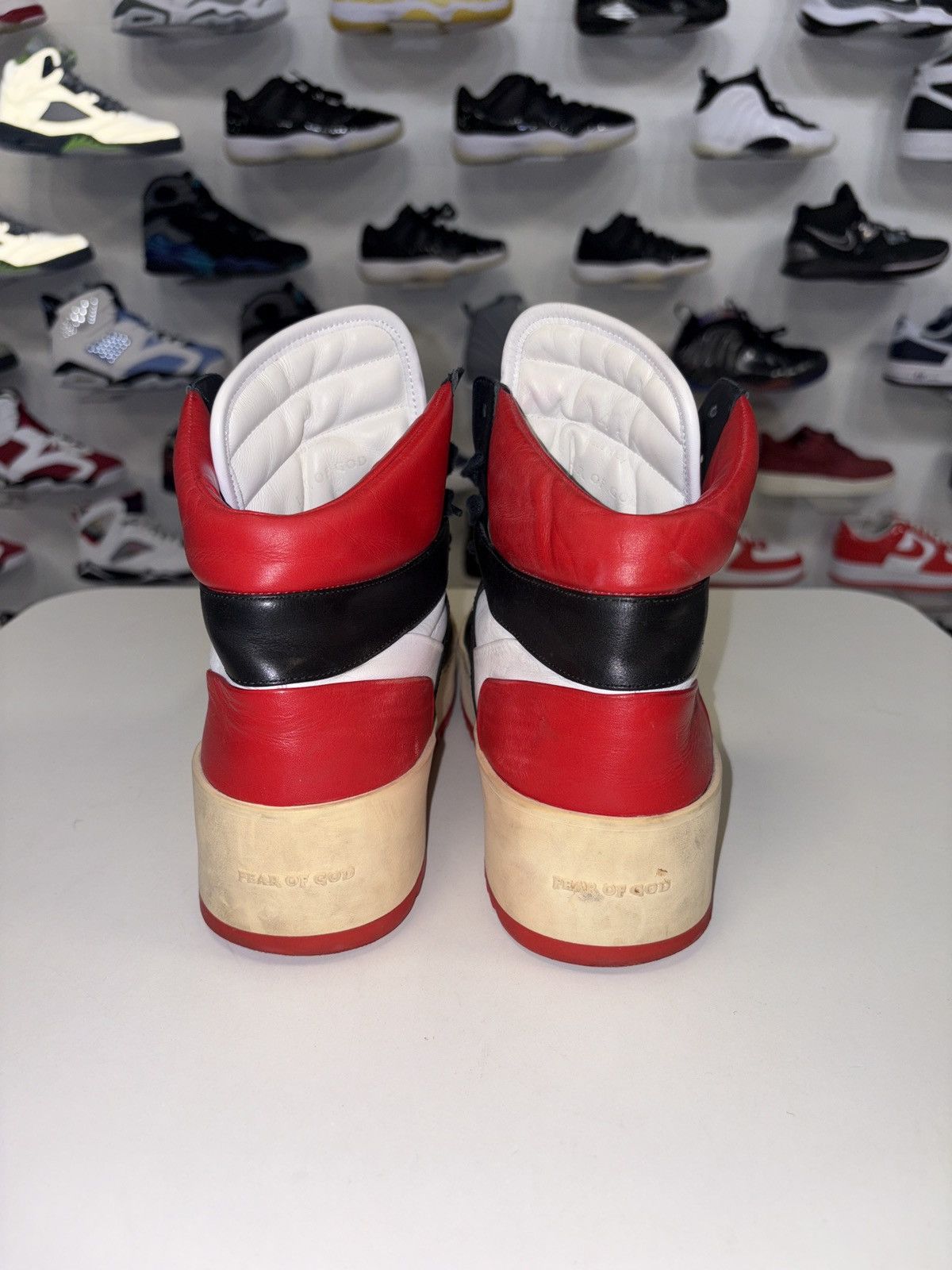 Fear of God Fear Of God Leather Colorblock Pattern Sneakers Size US 8 / EU 41 - 4 Thumbnail