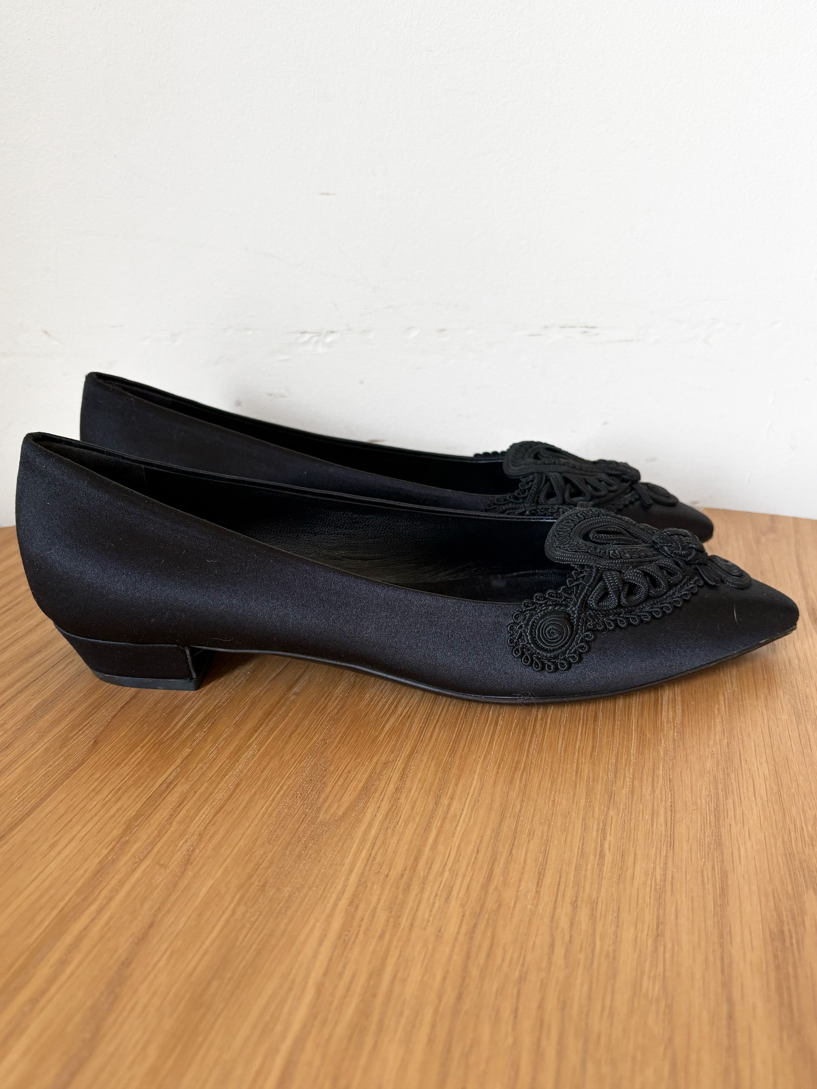Prada Prada satin fabric ballerinas Size US 7.5 / IT 37.5 - 3 Thumbnail