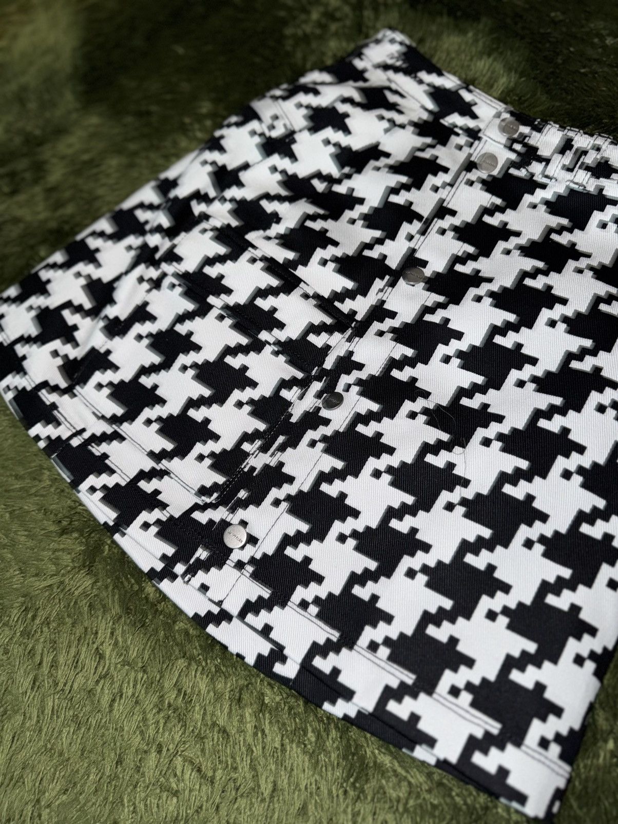 Adidas × Ivy Park [XS] Adidas x IVY PARK Houndstooth Check Skirt Size 27" / US 4 / IT 40 - 3 Thumbnail