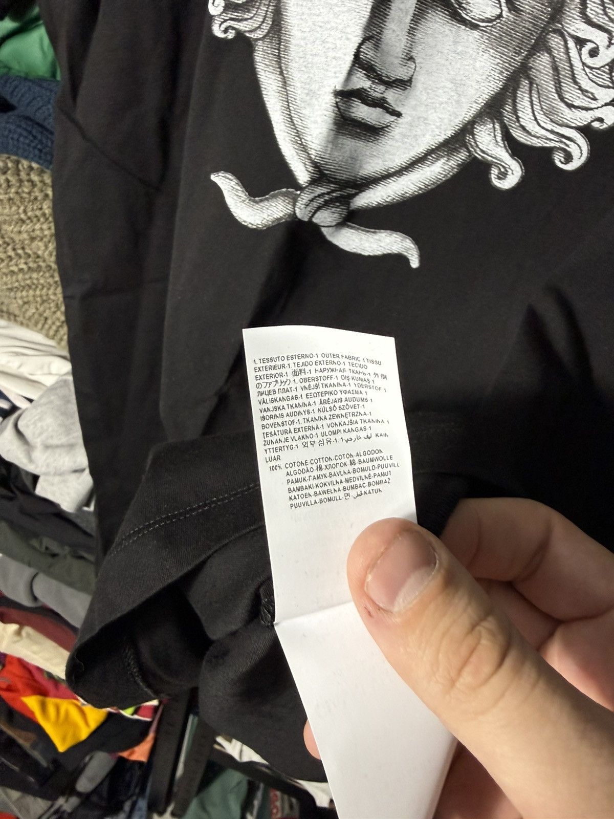 Versace NWT Versace Medusa Head T-Shirt Black Graphic Tee Cotton XL Size US XL / EU 56 / 4 - 10 Thumbnail