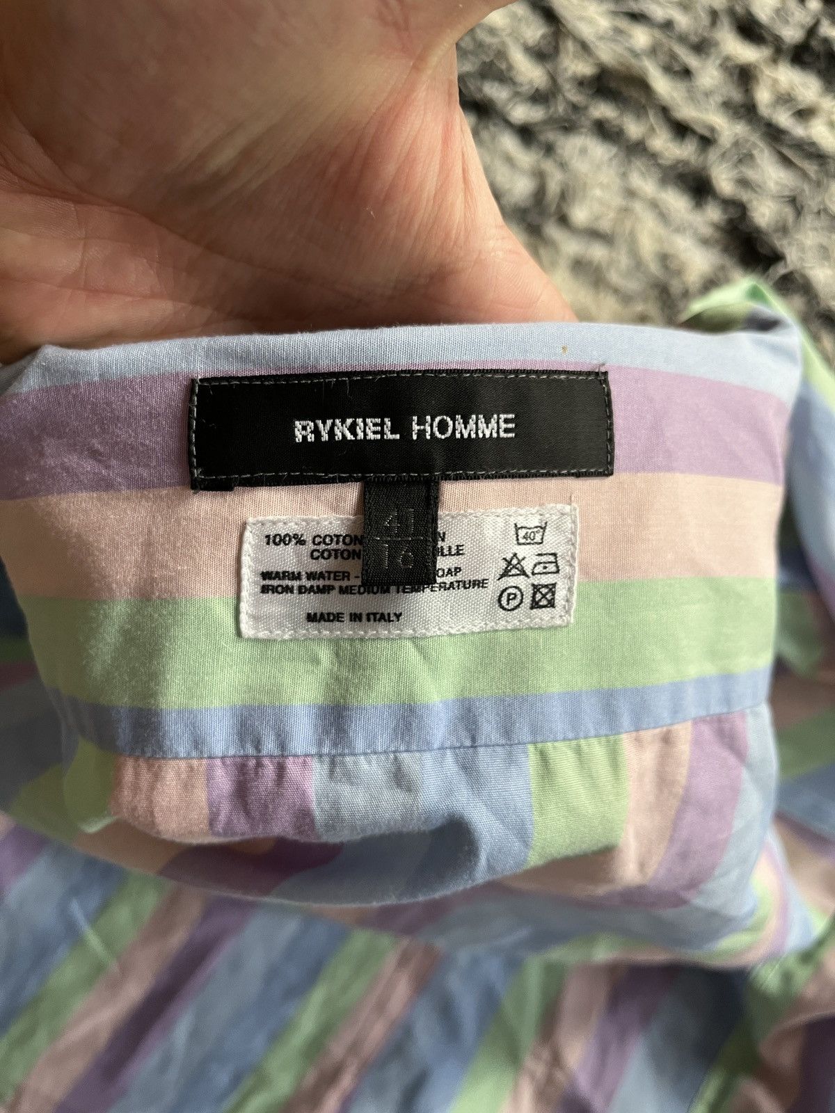 Sonia Rykiel Crazy multicolor Sonia Rykiel Homme shirt Size US M / EU 48-50 / 2 - 6 Thumbnail
