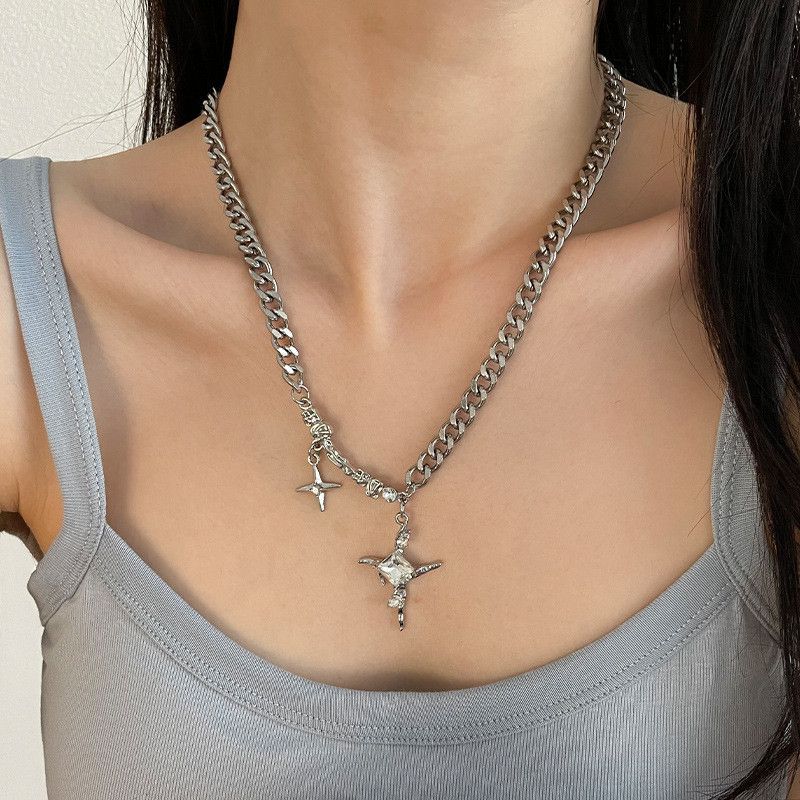 Other Dark STEAL! Y2K Chains Necklace Chain Size ONE SIZE - 1 Thumbnail