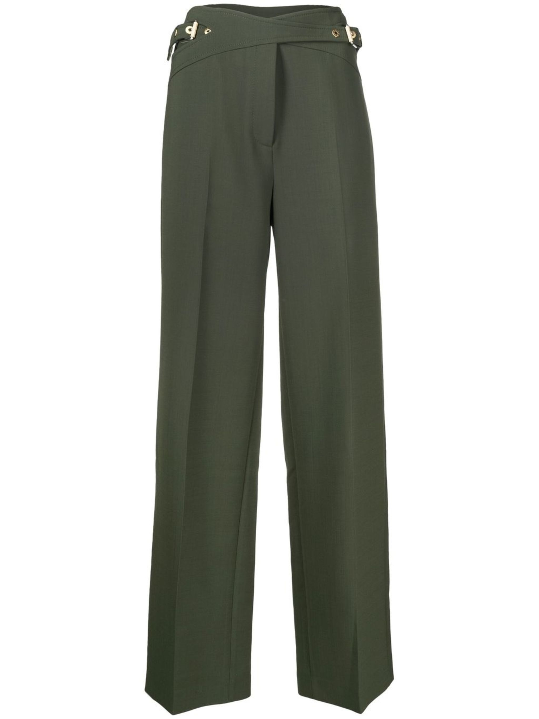 Dion Lee o1mle0524 Interlock Trousers in Dark Green Size 34" / US 12 / IT 48 - 1 Thumbnail