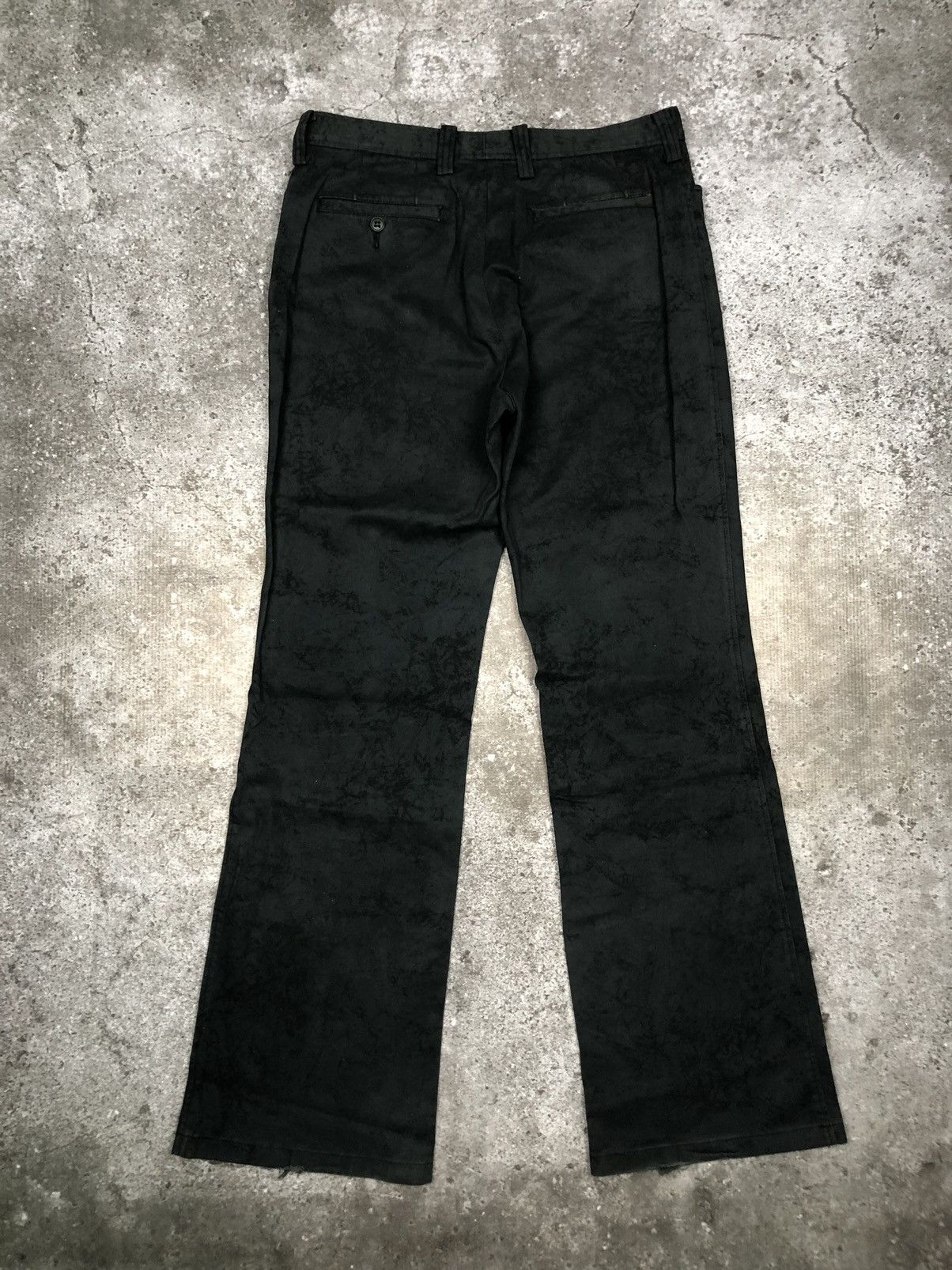 If Six Was Nine × Le Grande Bleu (L.G.B.) × Tornado Mart TORNADO MART BLACK CASUAL PANTS Size US 30 / EU 46 - 5 Thumbnail