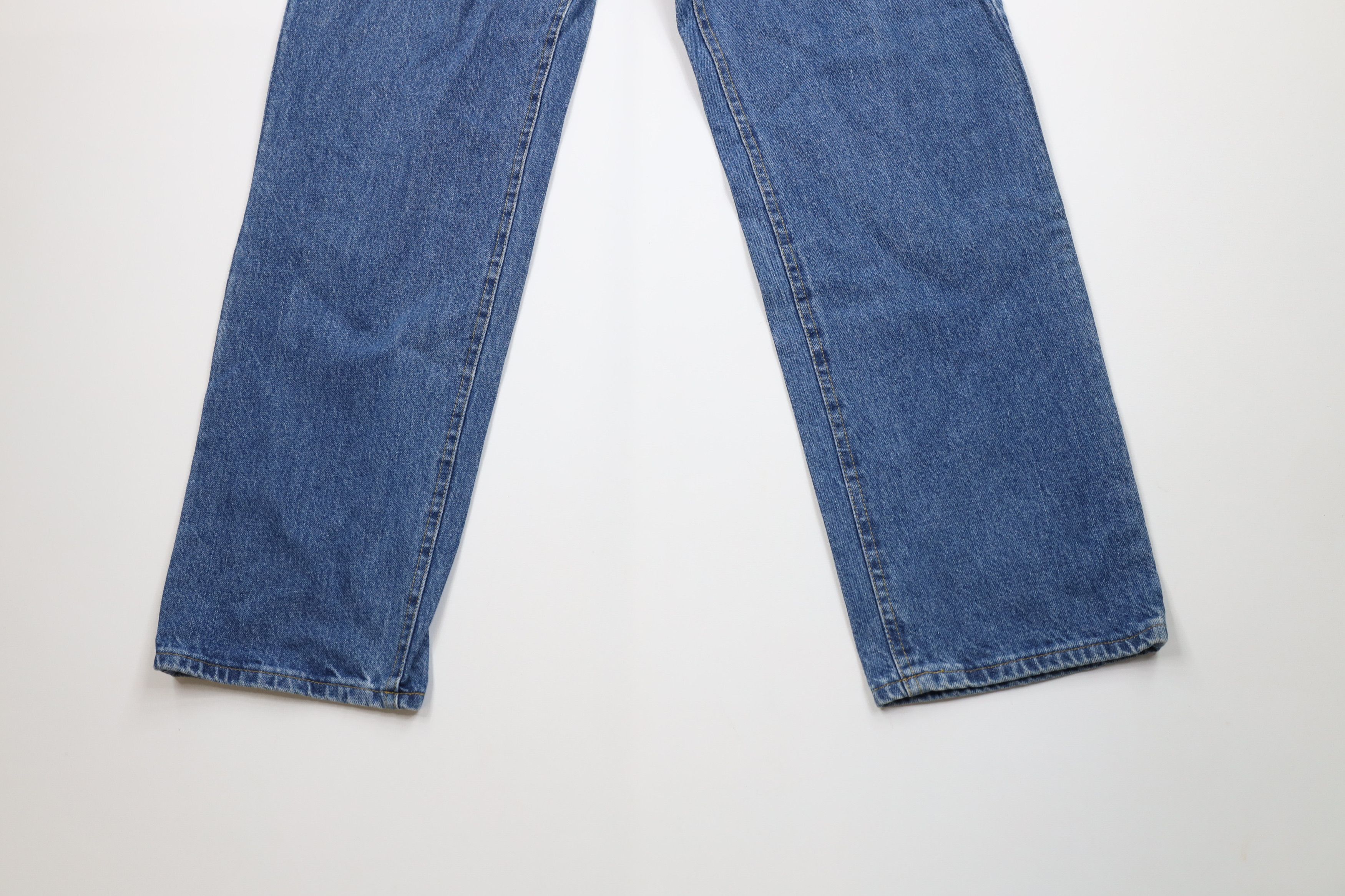 Lee Vintage 90s Lee Straight Leg Denim Jeans Blue Cotton Size US 38 / EU 54 - 4 Thumbnail