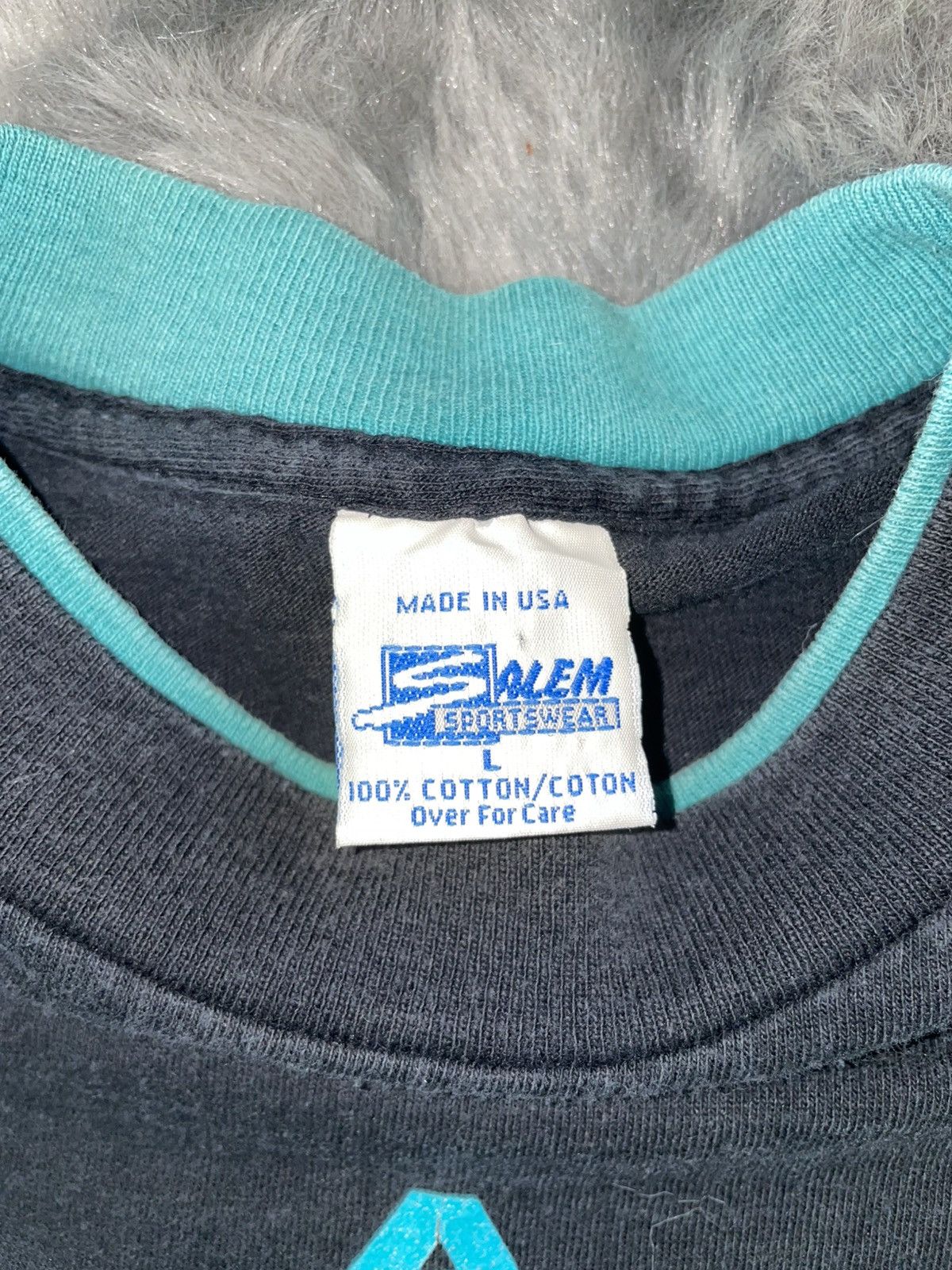 Salem Sportswear Vintage Miami dolphins shirt Size US L / EU 52-54 / 3 - 3 Thumbnail