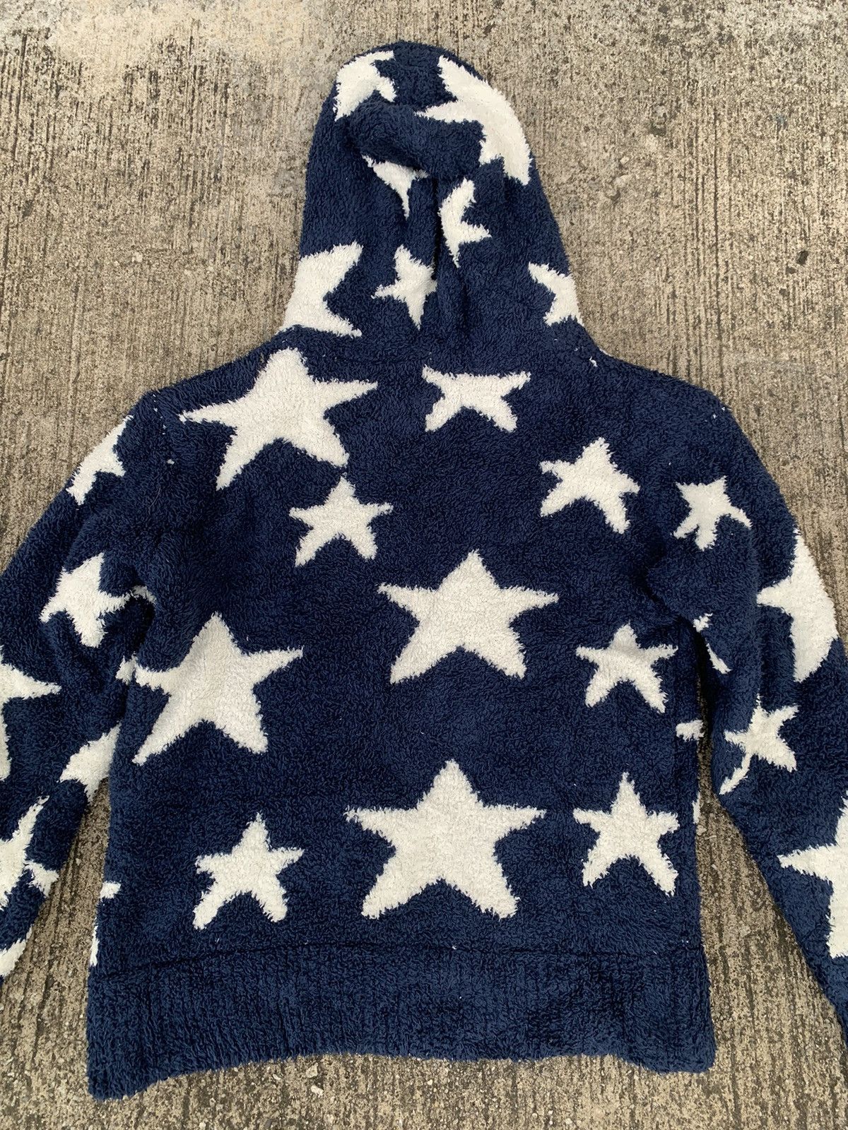 If Six Was Nine × Japanese Brand × MOUSSY Azul by moussy multistar fleece hoodie Size S / US 4 / IT 40 - 6 Thumbnail