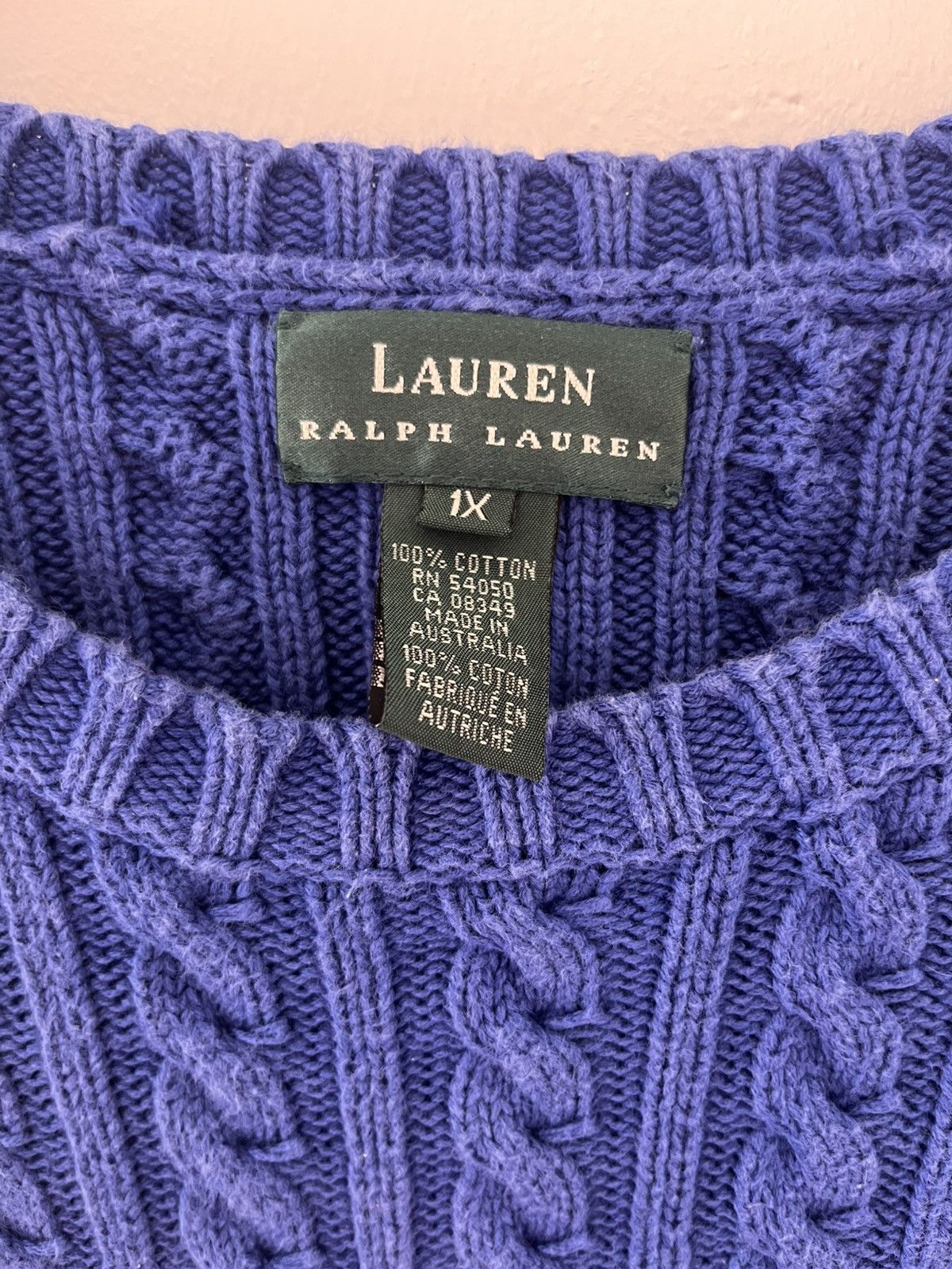 Polo Ralph Lauren Polo Ralph Lauren Knit Sweater Size US XL / EU 56 / 4 - 3 Thumbnail