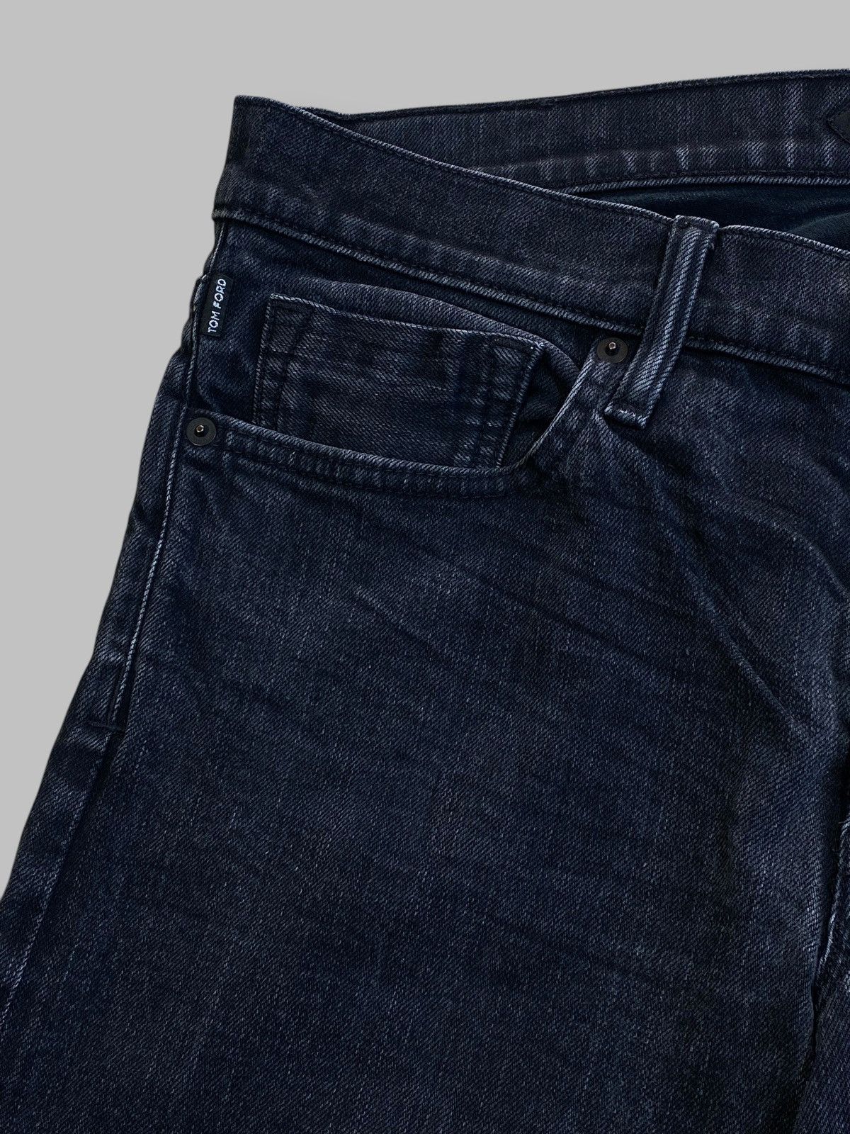 Tom Ford Tom Ford Slim Fit Button Closure Selvedge Denim Jeans Size US 34 / EU 50 - 13 Thumbnail
