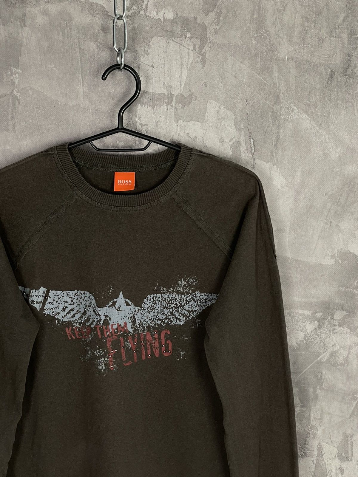 If Six Was Nine × Japanese Brand × Vintage Vintage Boss Studded Grunge Vibe Affiction Style Long Sleeve Size US S / EU 44-46 / 1 - 4 Thumbnail