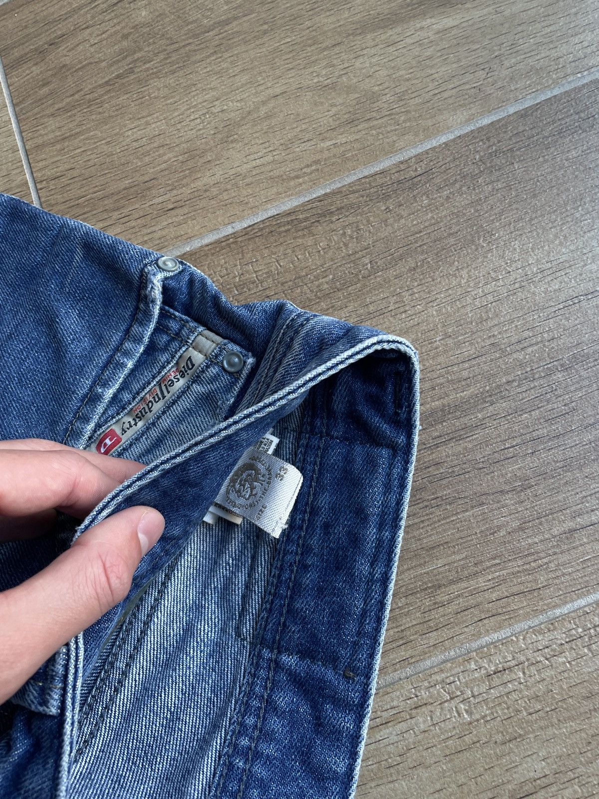 Diesel Diesel Vintage Jeans Avant Garde Flared Japanese Y2K Ripped Size US 32 / EU 48 - 10 Thumbnail