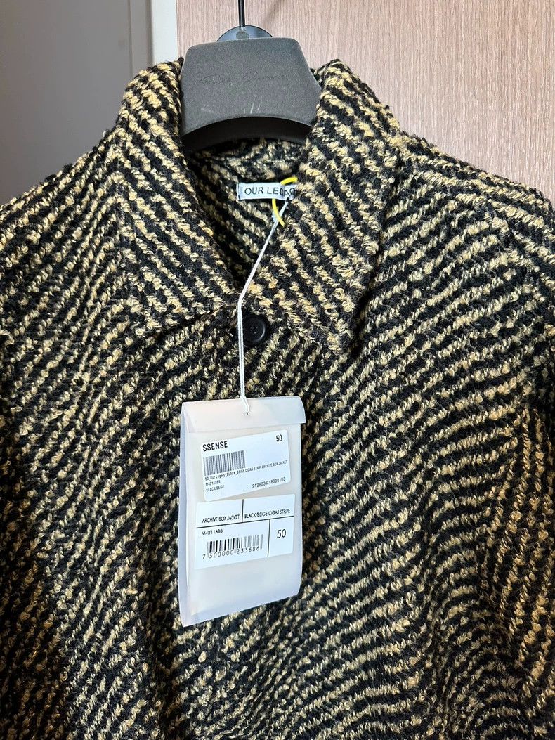 Our Legacy Our Legacy size50 Brown twill wool shirt jacket Size US S / EU 44-46 / 1 - 3 Thumbnail