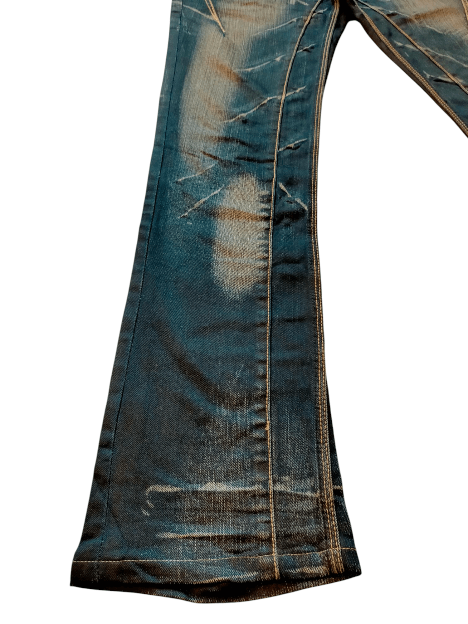 If Six Was Nine × Japanese Brand Flare Jeans Nicole Club Japan Black Boot cut Denim Size US 34 / EU 50 - 9 Thumbnail