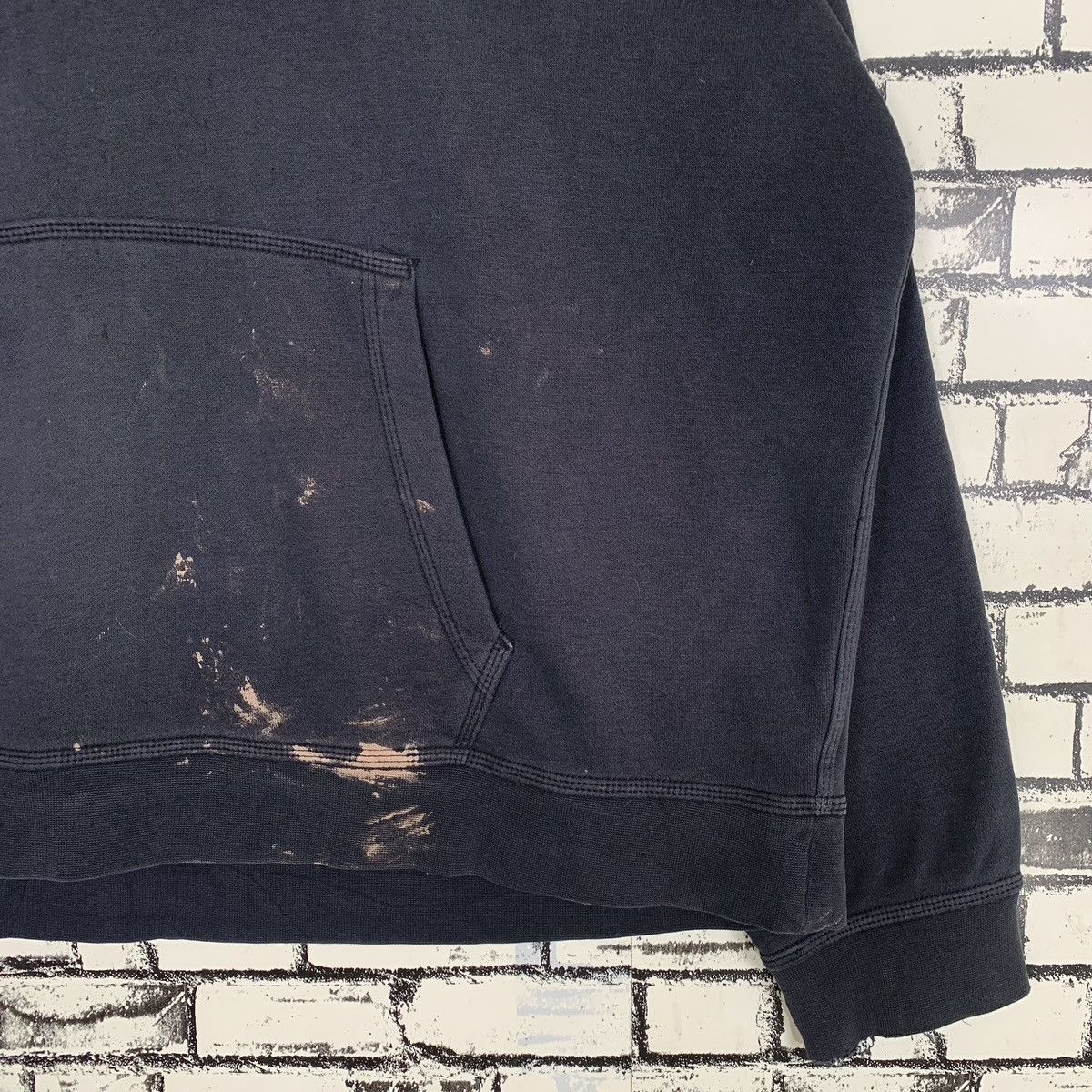 Designer × Nike × Vintage Nike Hoodie Trashed Hoodie Size US XXL / EU 58 / 5 - 5 Thumbnail