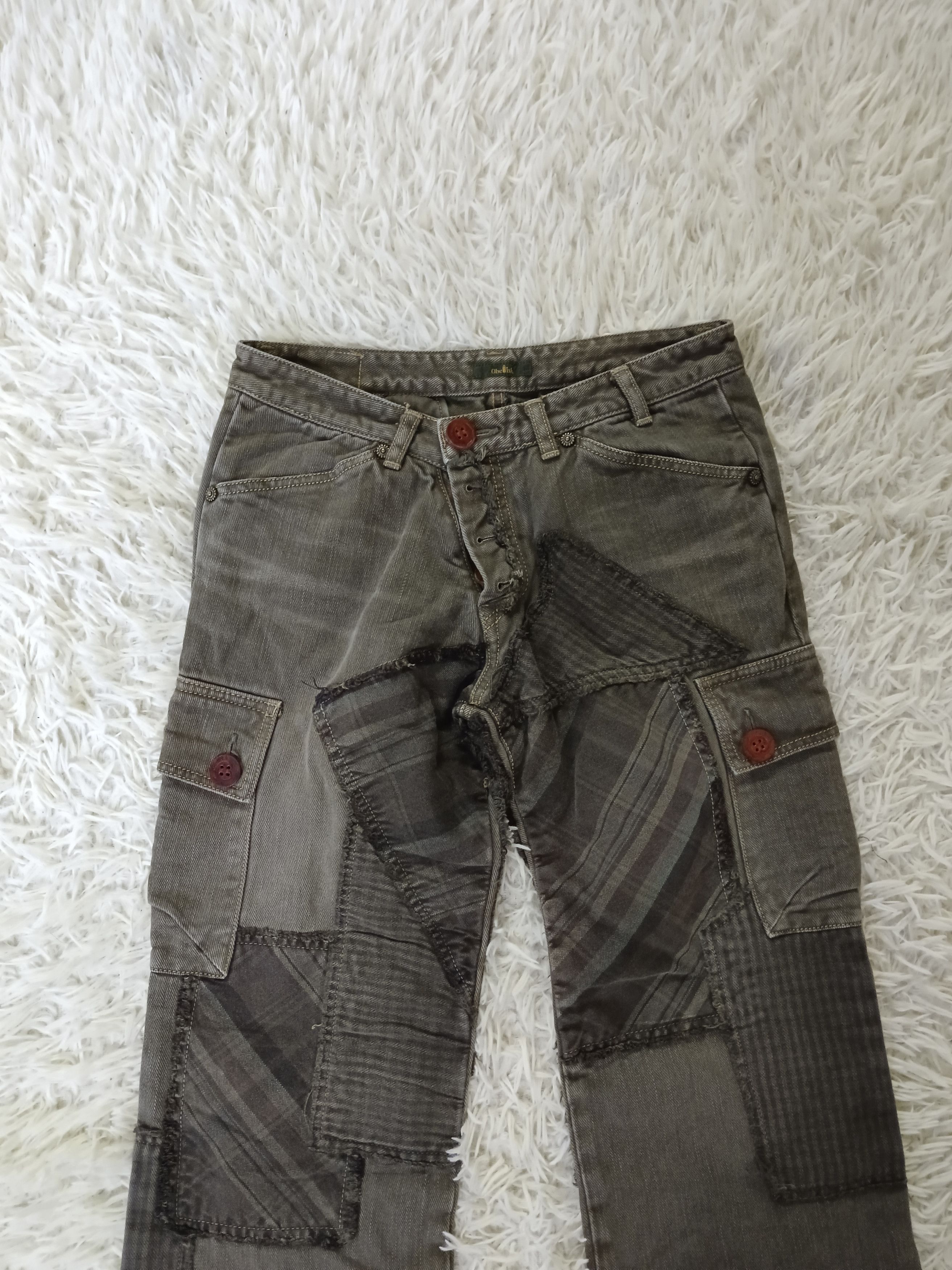 Obelisk OBELISK FLARE PACTWORK DENIM PANTS Size US 28 / EU 44 - 3 Thumbnail