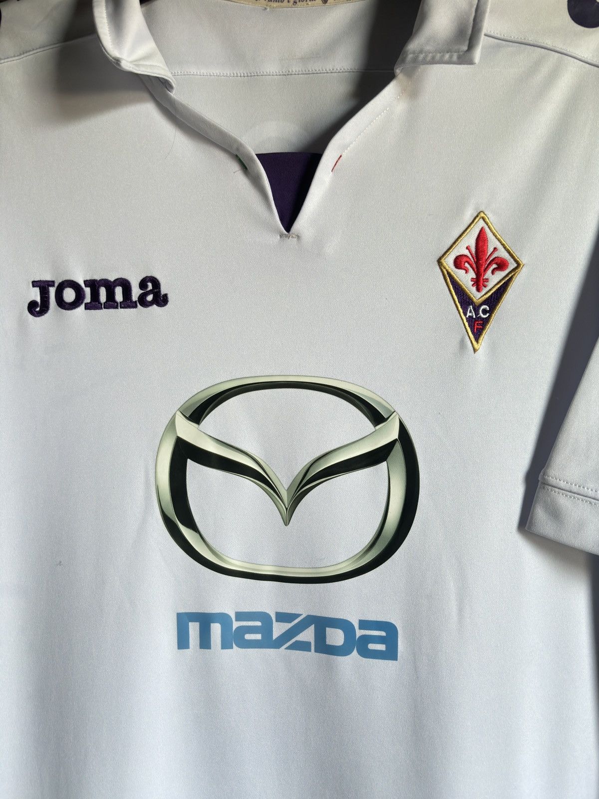 Joma Fiorentina 2013/14 away jersey nameset Mario Gomez Size US L / EU 52-54 / 3 - 3 Thumbnail