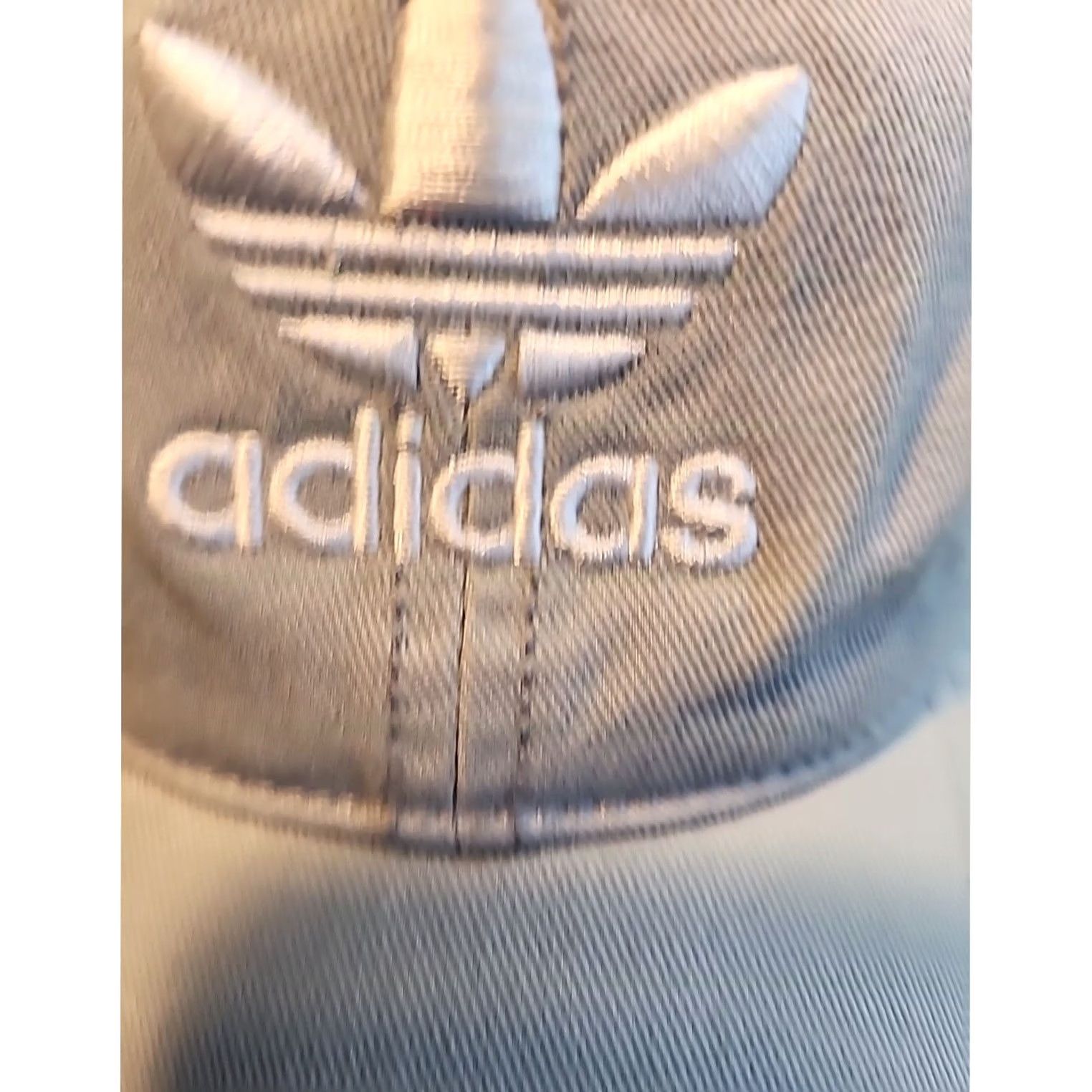 Adidas adidas Originals Hat Cap Baseball Trefoil Strapback Adjustable Unisex Tan Beige Beige One Size Unisex Adults Cotton Knit Adjustable Cap Size ONE SIZE - 2 Thumbnail