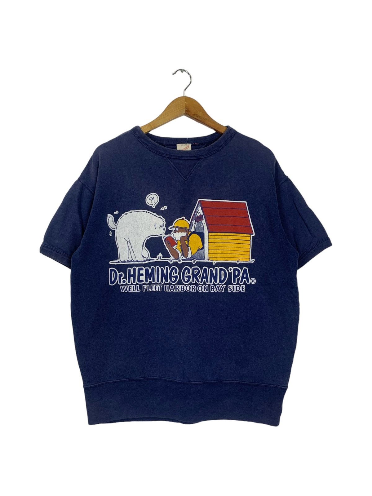 Japanese Brand × Vintage Vintage Dr. Heming Grand’pa Sweatshirt Size US L / EU 52-54 / 3 - 1 Thumbnail