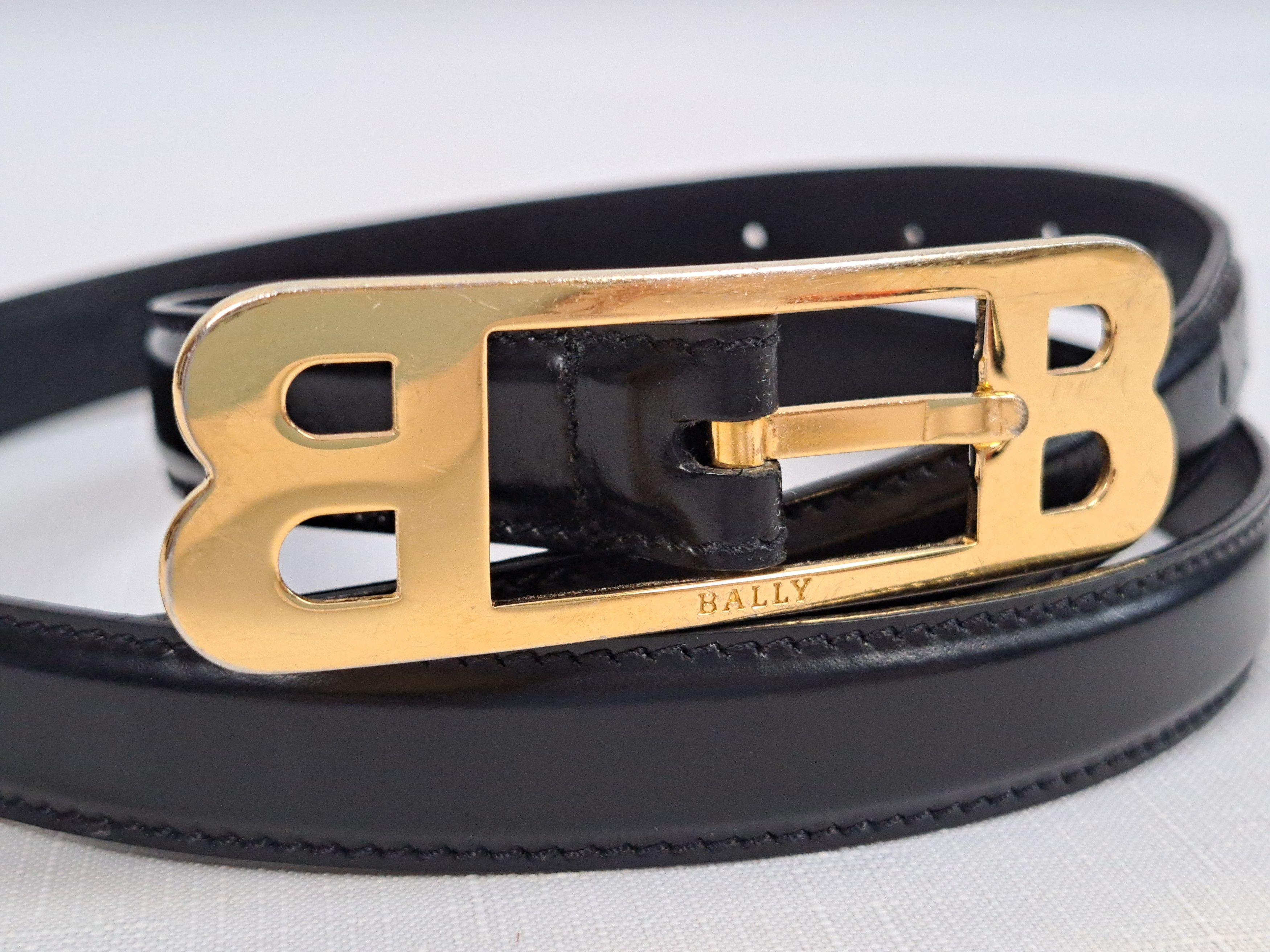 Bally × Vintage Vintage Bally black belt. Made in Italy Size ONE SIZE - 3 Thumbnail