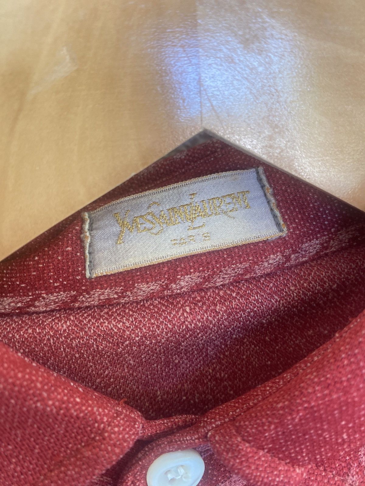 Yves Saint Laurent Ysl 80s Polo Size US S / EU 44-46 / 1 - 4 Thumbnail