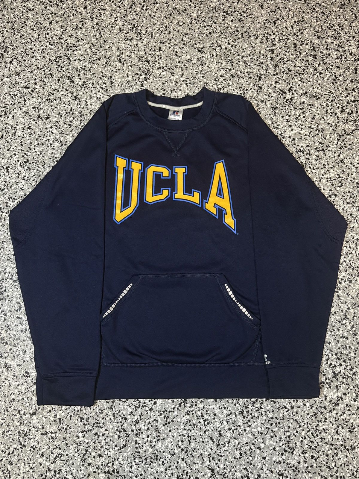 NCAA Vintage 2000s Russell Ath. UCLA College Sweater Size XL 0569 Size US M / EU 48-50 / 2 - 1 Thumbnail