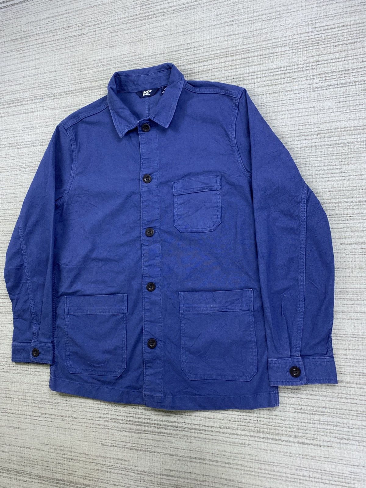 Lands' End Vintage Land’s End Workwear Buttoned Chore Jacket Size US M / EU 48-50 / 2 - 4 Thumbnail