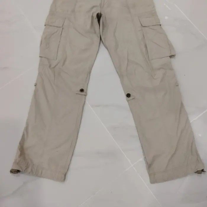 Japanese Brand × Uniqlo UNIQLO FADED WHITE CARGO PANTS Size US 30 / EU 46 - 3 Thumbnail