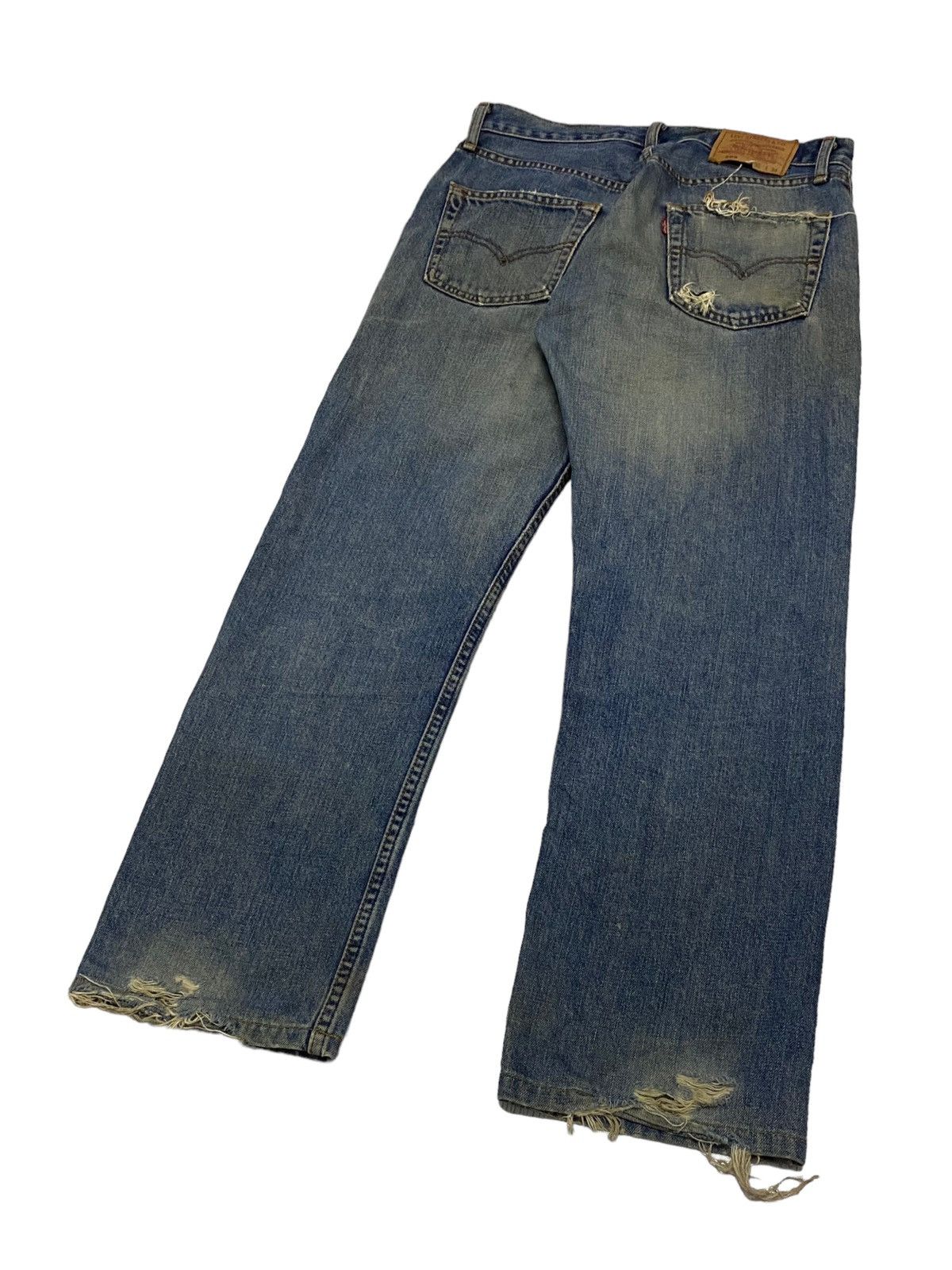 Japanese Brand × Levi's Levis Vintage Clothing 509 Mud Max Washed Coffee Button Fly Size US 29 - 8 Thumbnail