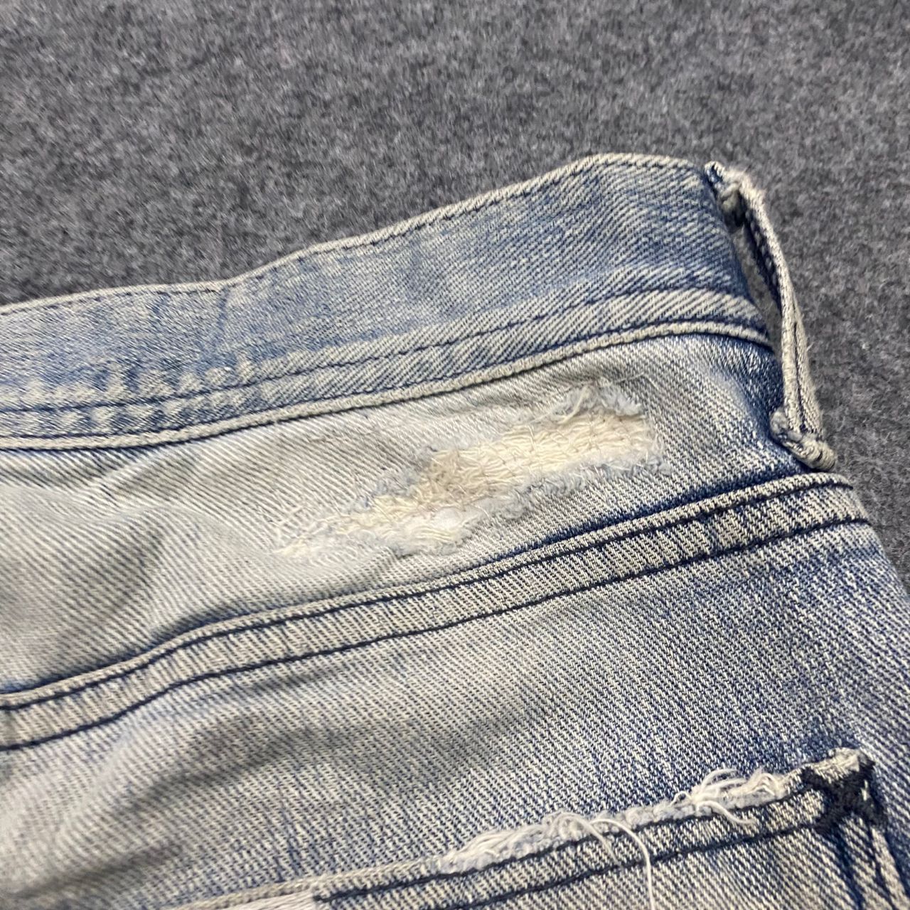 Lee 💥Vintage Lee Riders Balenciaga Distressed Denim Size US 32 / EU 48 - 17 Thumbnail