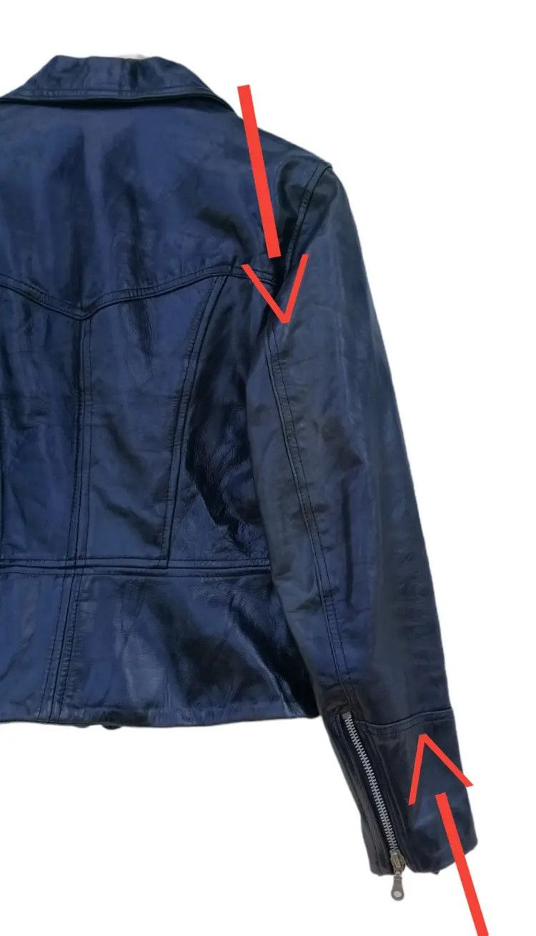 Genuine Leather Vintage RENEGADE Genuine Real Leather Jacket Size M / US 6-8 / IT 42-44 - 12 Thumbnail