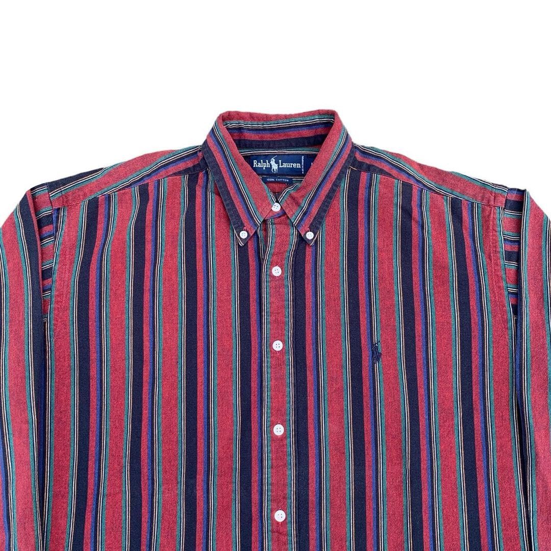 Designer × Polo Ralph Lauren × Ralph Lauren Polo Ralph Lauren Stripes Size US XL / EU 56 / 4 - 2 Thumbnail