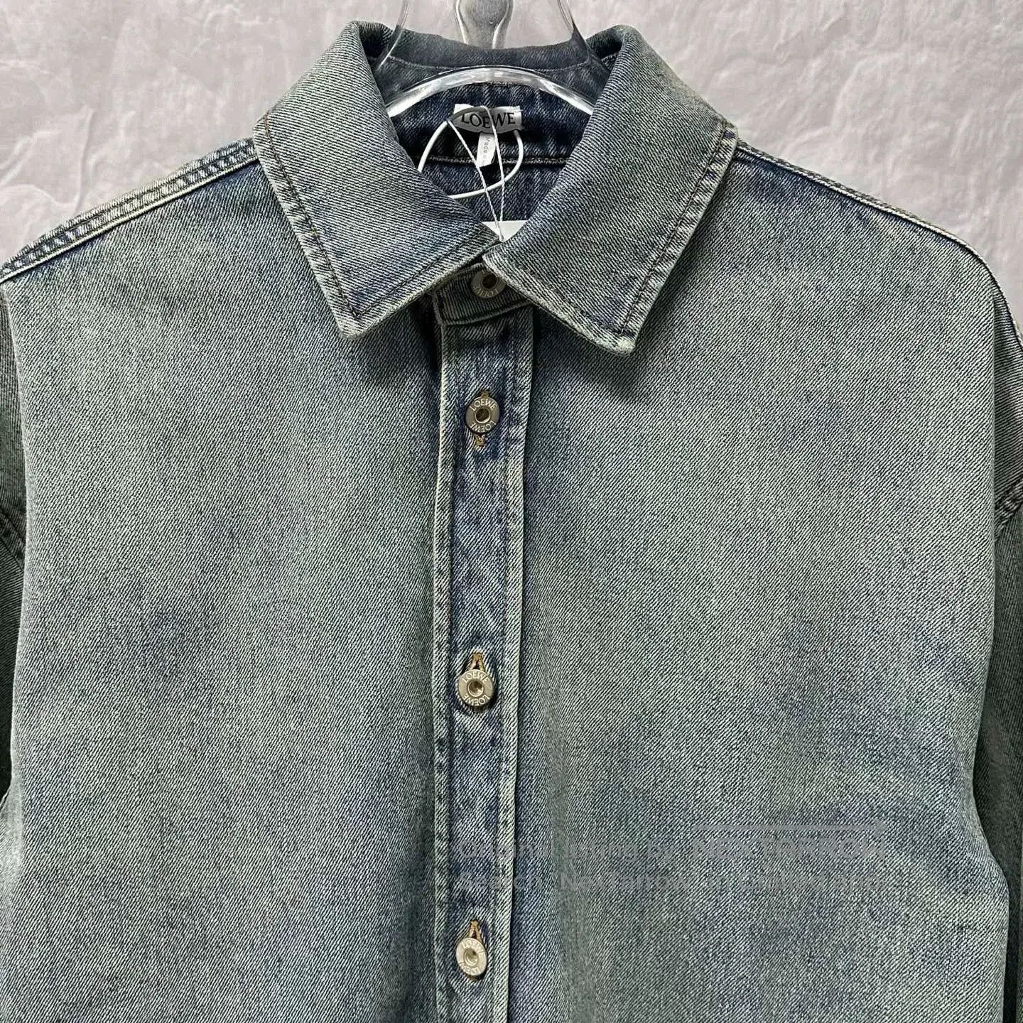 Loewe Loewe Logo Denim Shirt Jacket SS25. Size US L / EU 52-54 / 3 - 2 Thumbnail