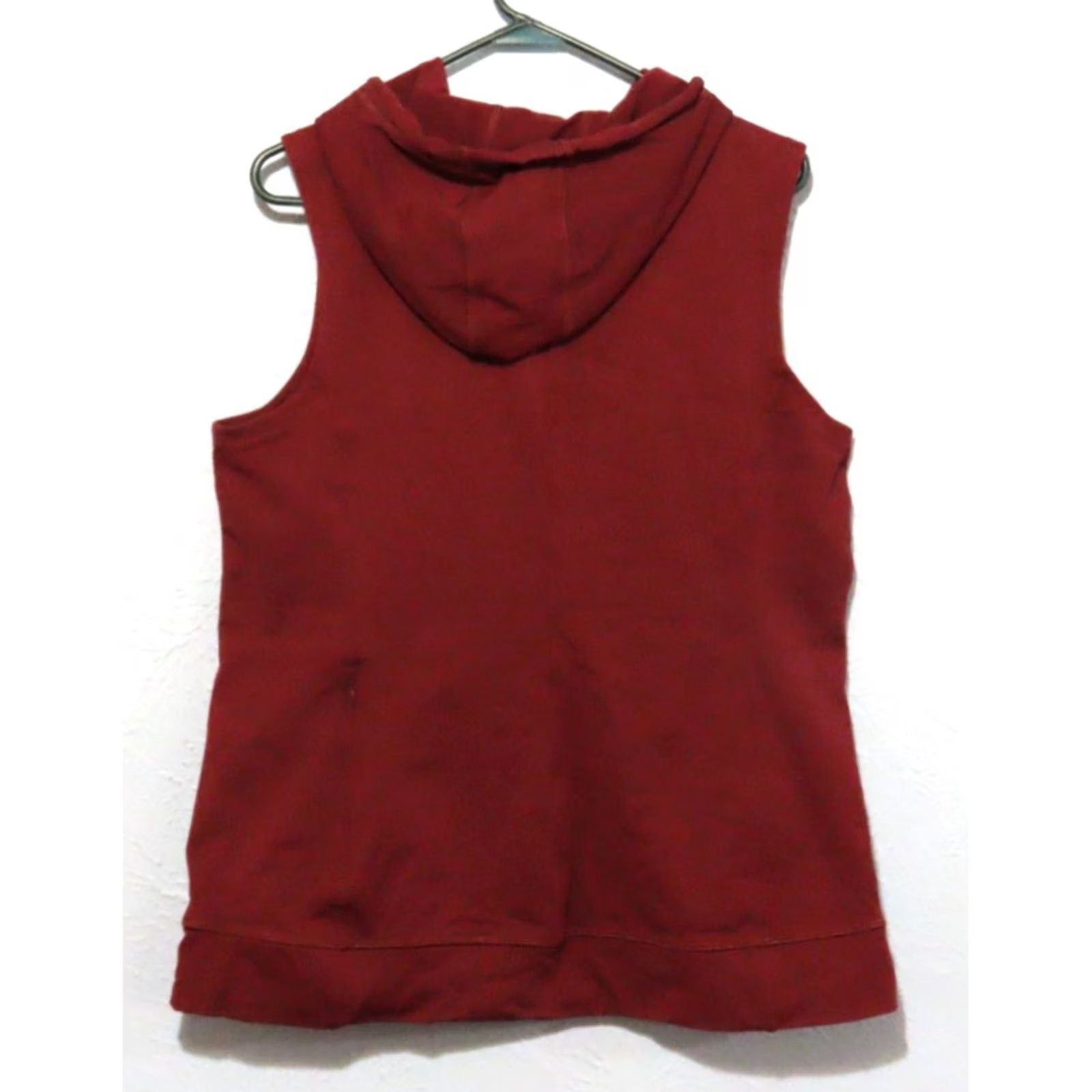Duluth Trading Company Duluth Women's L Hot NoGA Pullover Hooded Vest Burgundy Fleece Jacket/Coat Vest Outdoor Hiking Active Casual Travel All Seasons Pockets Stretch Womens Size L / US 10 / IT 46 - 5 Thumbnail