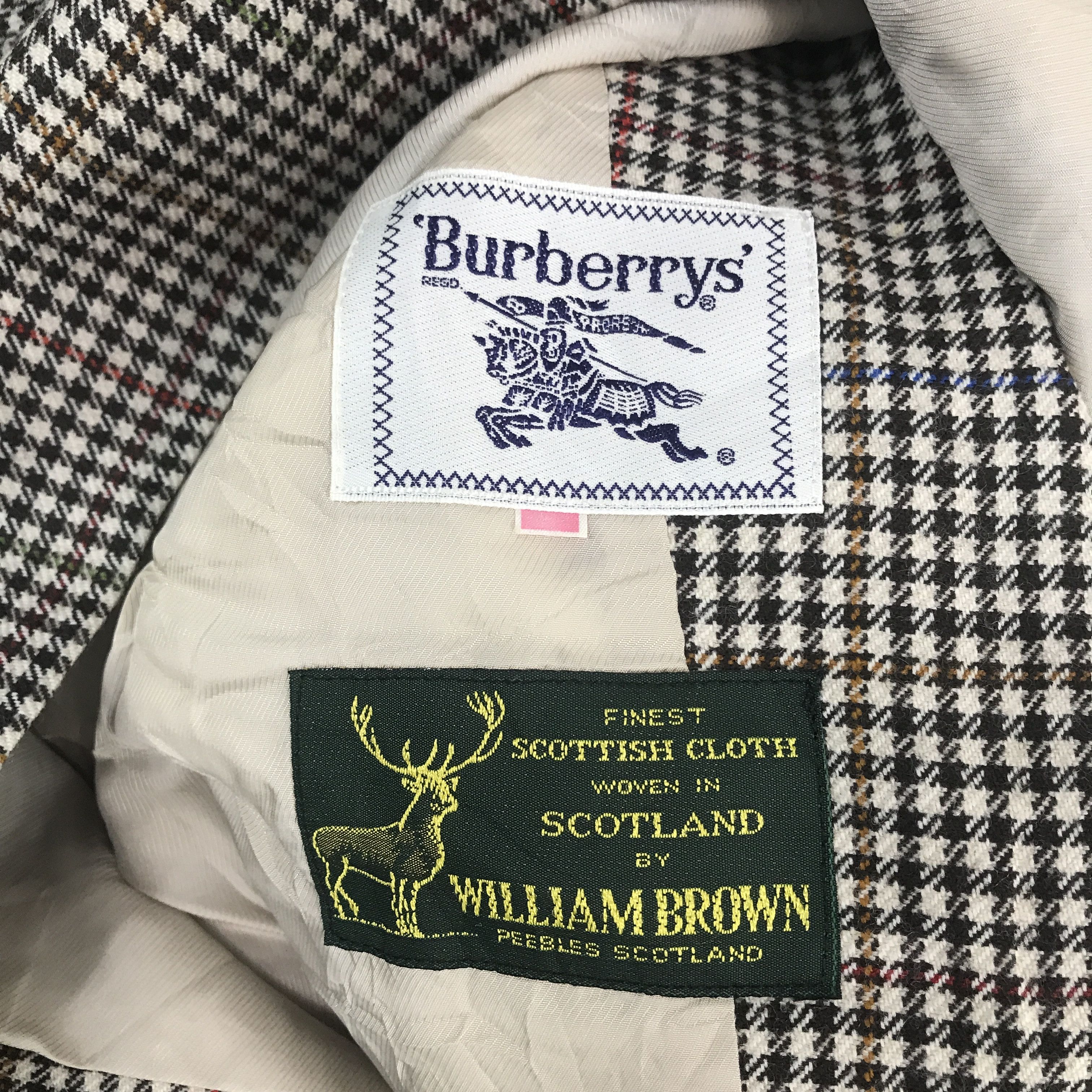 Burberry × Vintage Vintage Burberrys classic blazer Jacket Size US M / EU 48-50 / 2 - 9 Thumbnail
