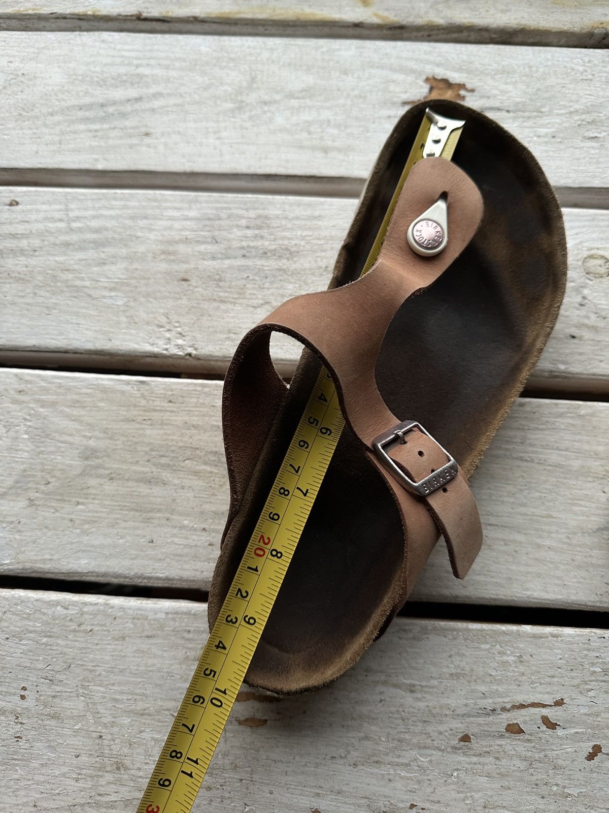 Birkenstock 🚨Vintage Birkenstock 38 silver Luxe Sandals rare slides Size US 7.5 / IT 37.5 - 13 Thumbnail