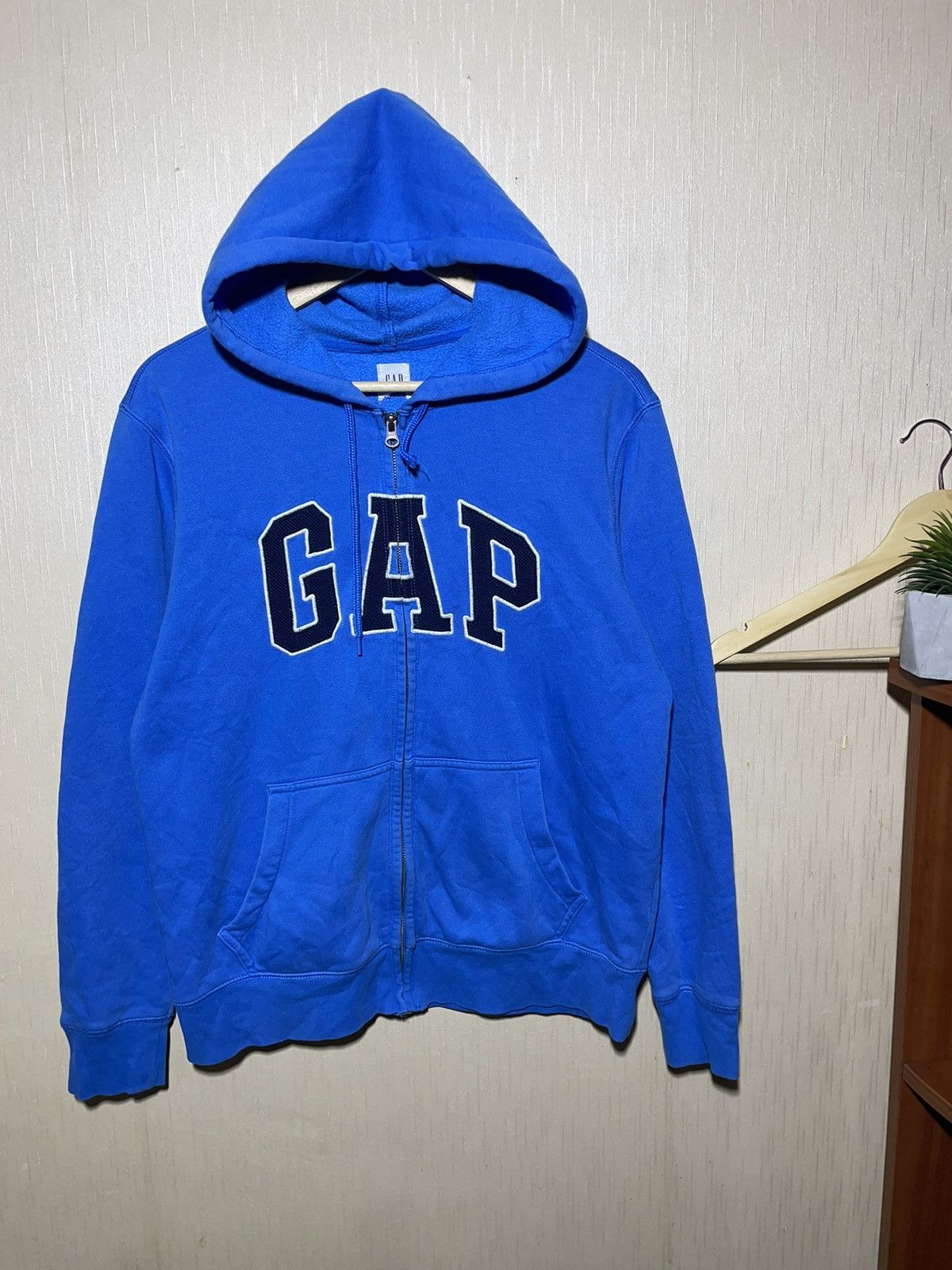 Gap × Vintage GAP vintage y2k zip hoodie Size US S / EU 44-46 / 1 - 1 Thumbnail